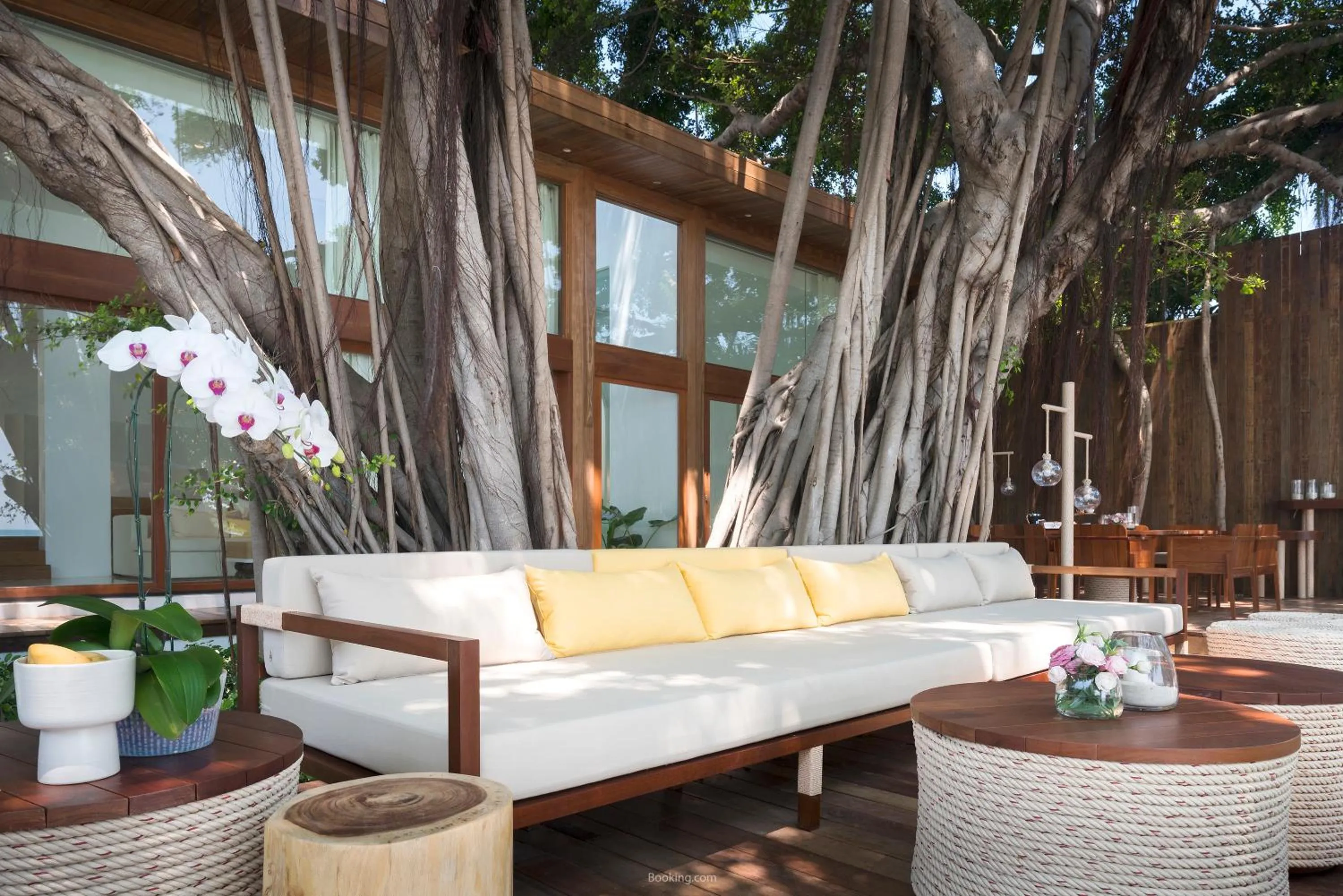 Seating area in SALA Samui Chaweng Beach Resort