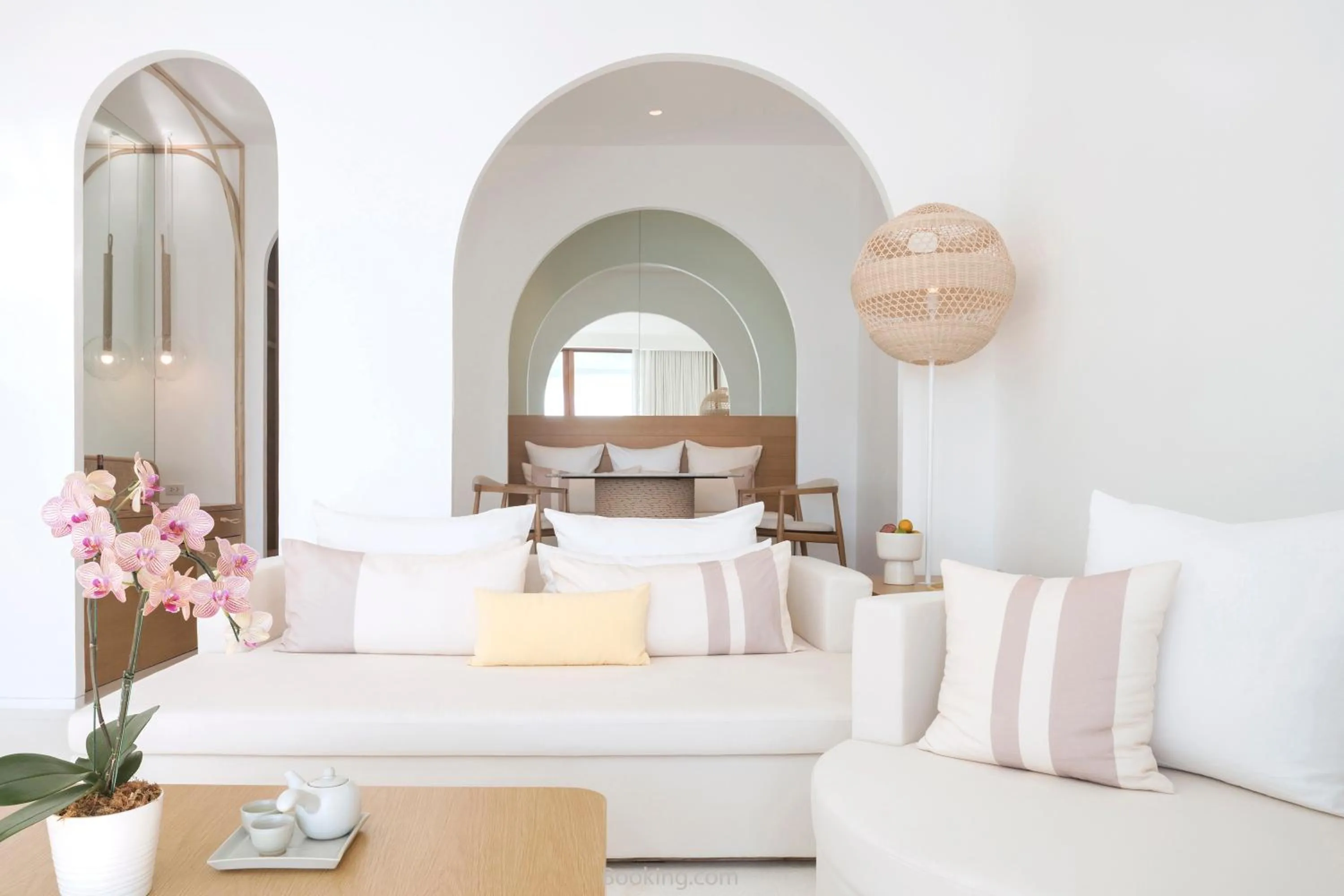 Living room, Bed in SALA Samui Chaweng Beach Resort