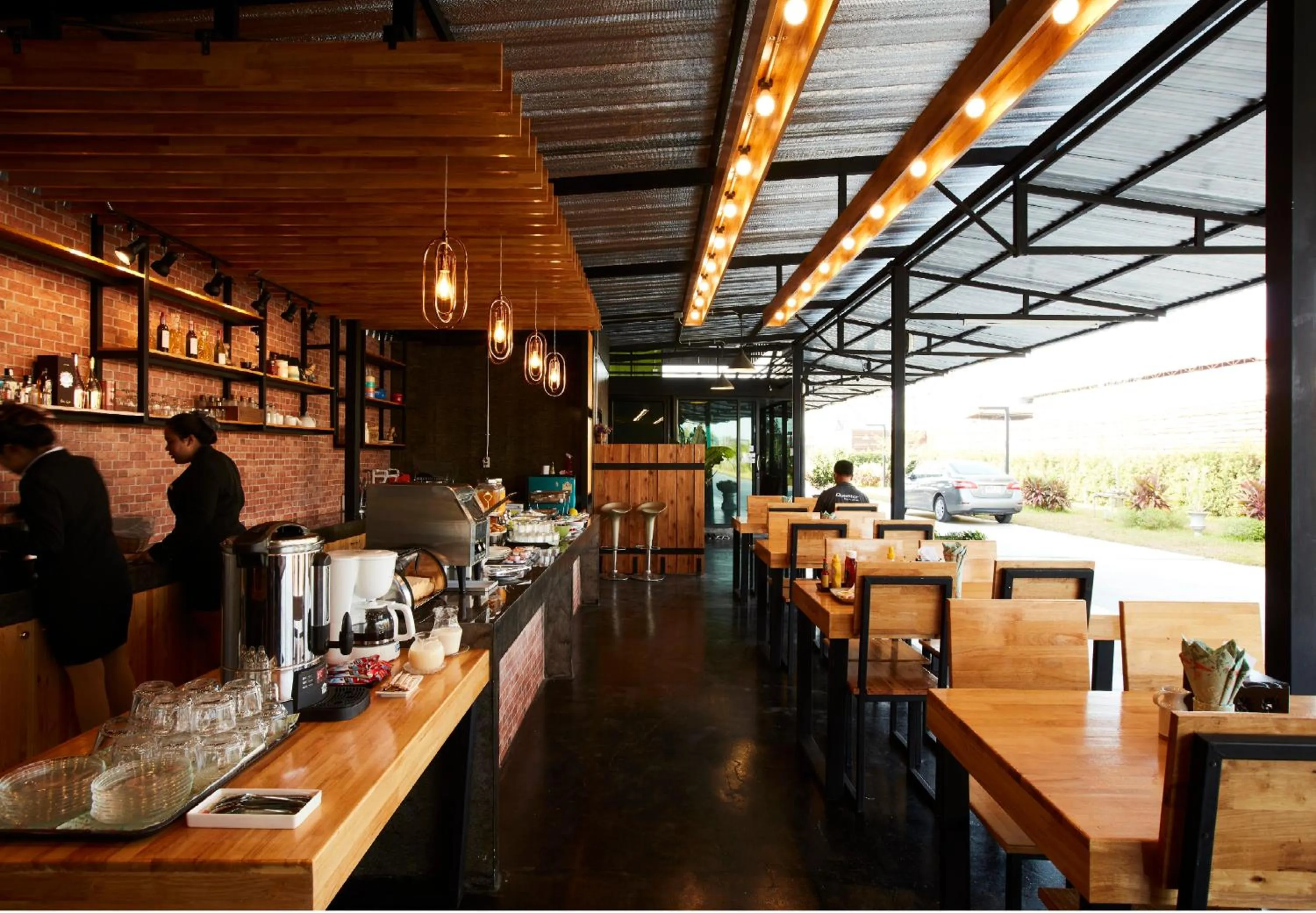 Staff in The Sun resort Ratchaburi