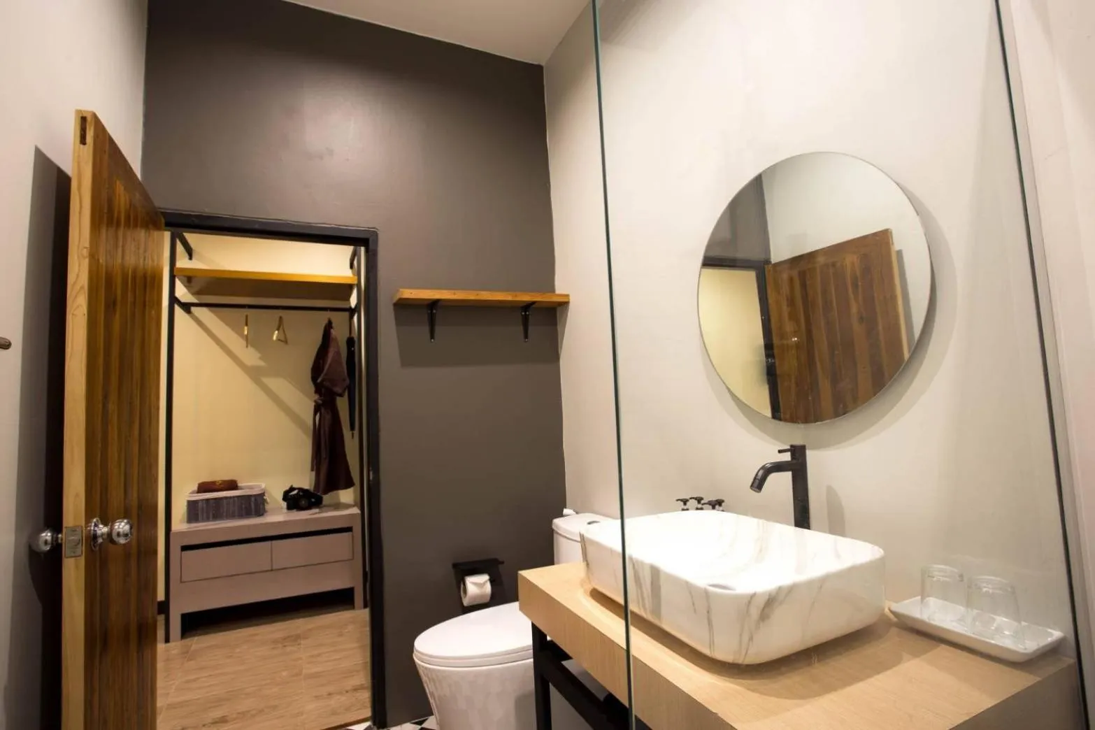 Toilet in The Sun resort Ratchaburi