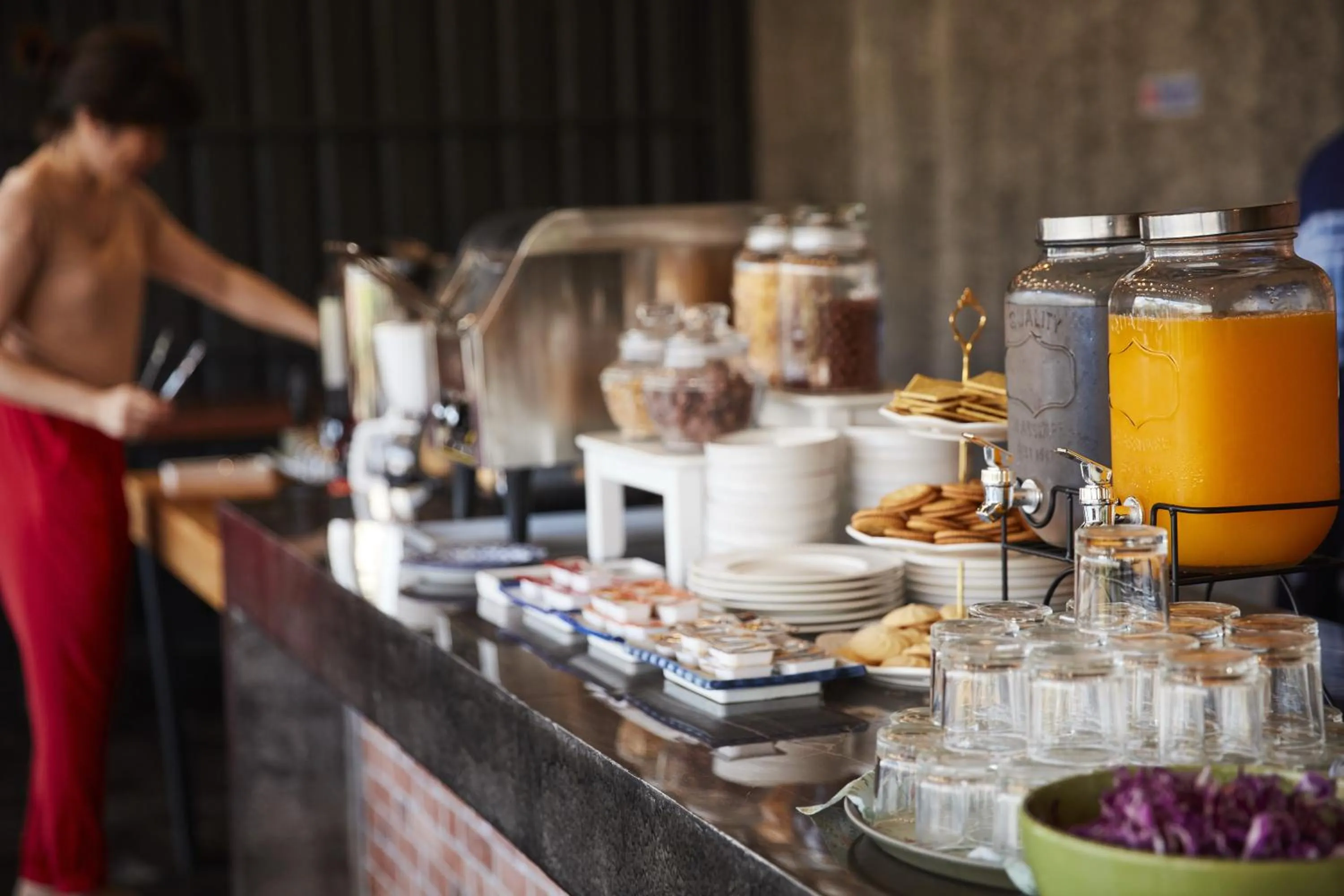 Food and drinks in The Sun resort Ratchaburi