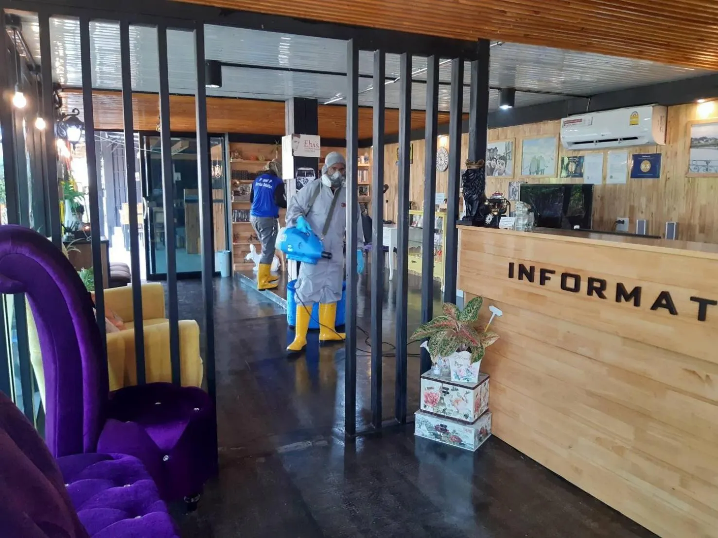 Staff in The Sun resort Ratchaburi