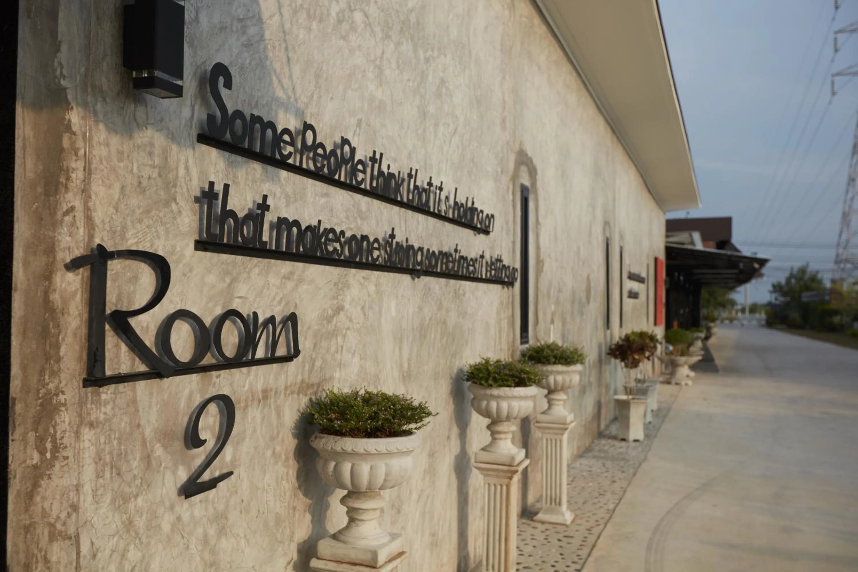 Patio in The Sun resort Ratchaburi