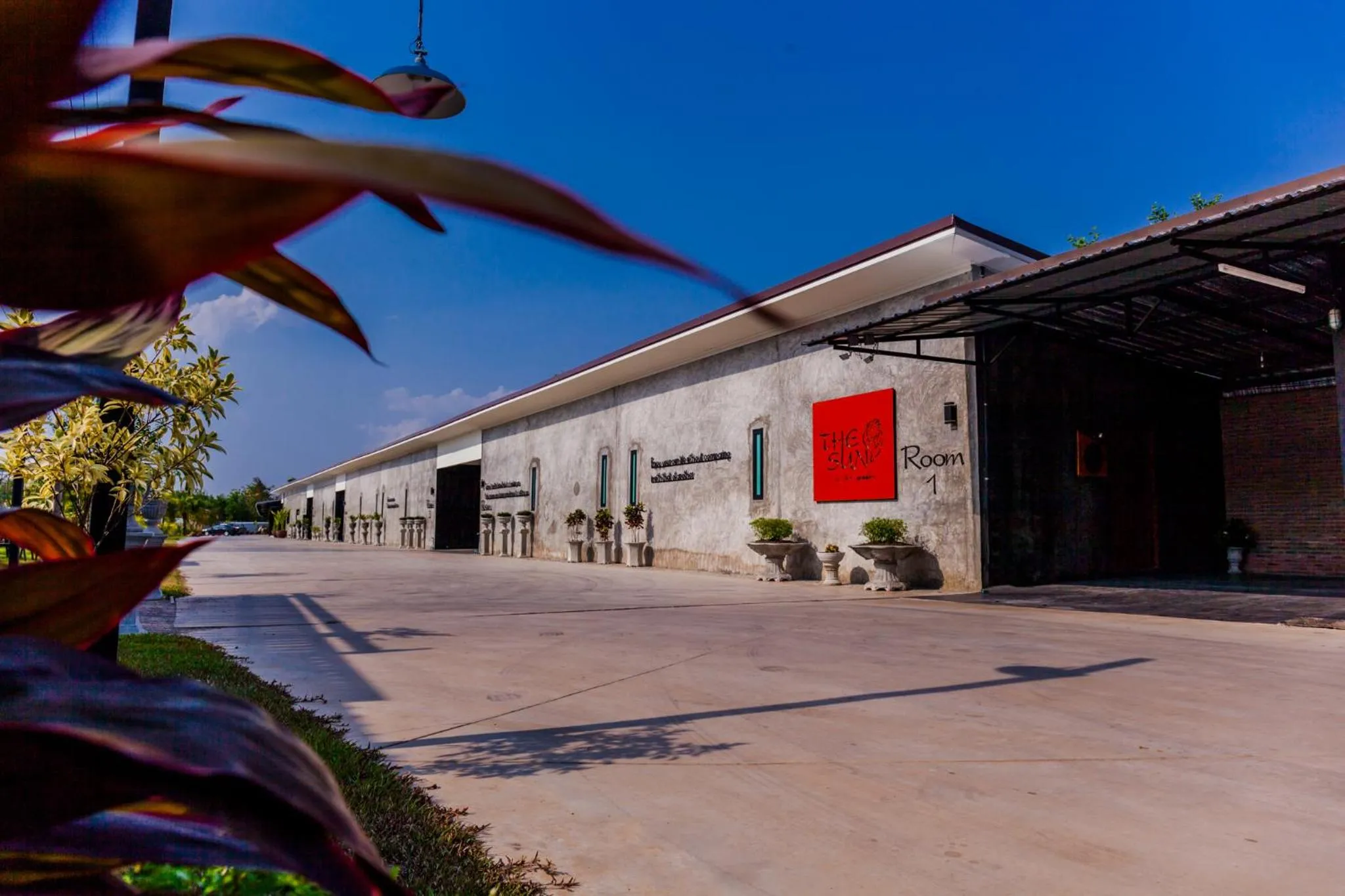 Balcony/Terrace in The Sun resort Ratchaburi