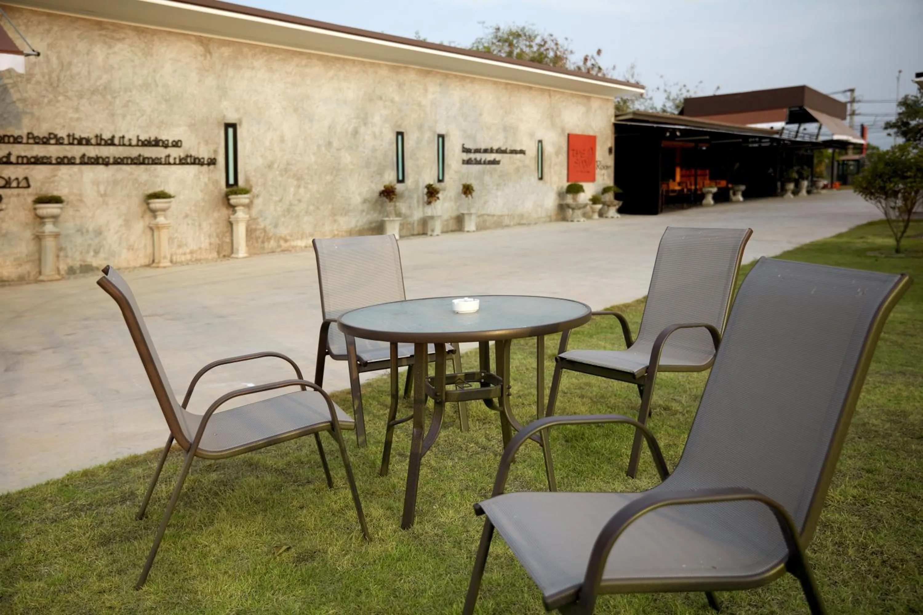 Natural landscape in The Sun resort Ratchaburi