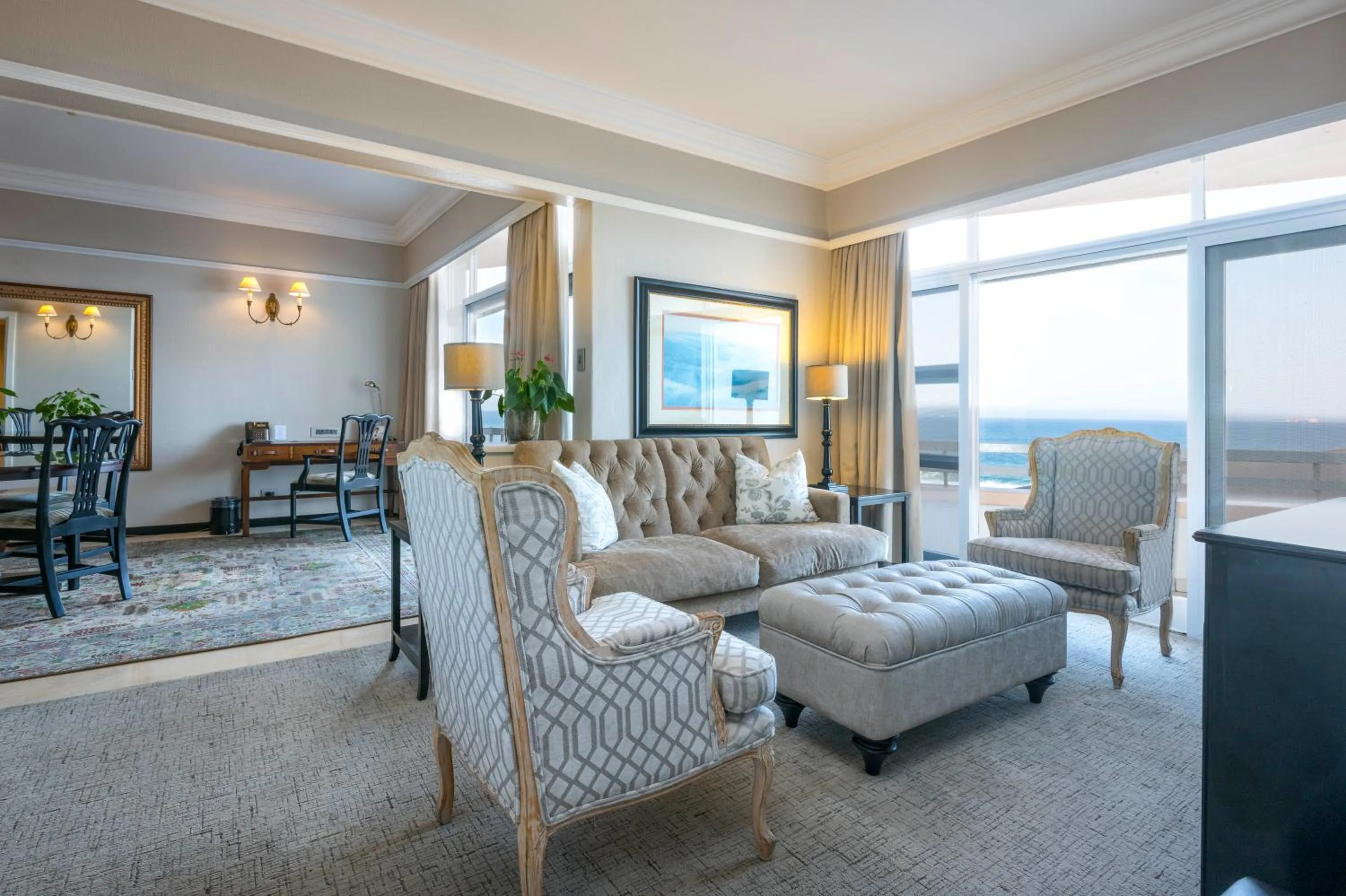 Living room in Beverly Hills