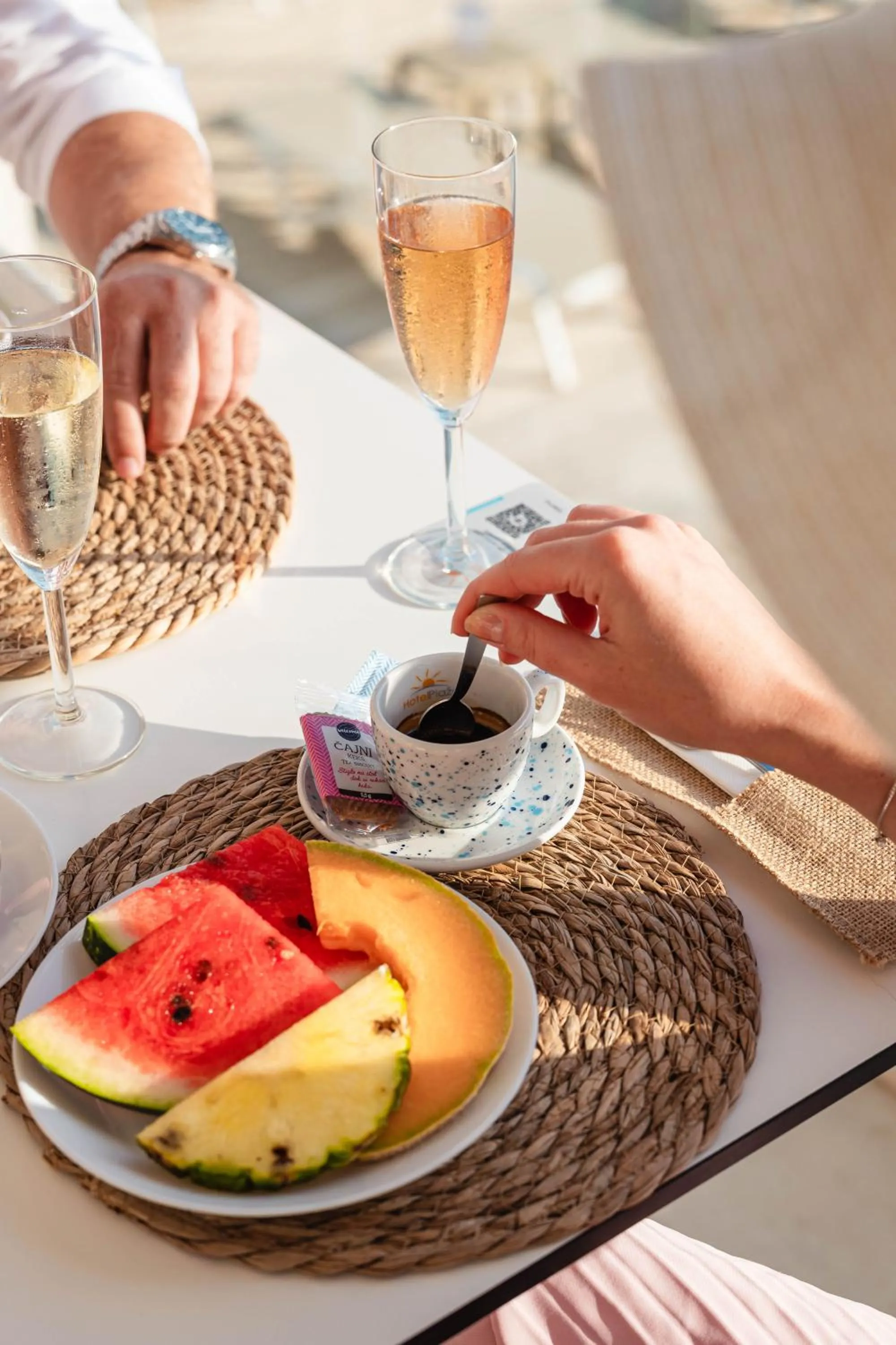 Breakfast in Hotel Plaza