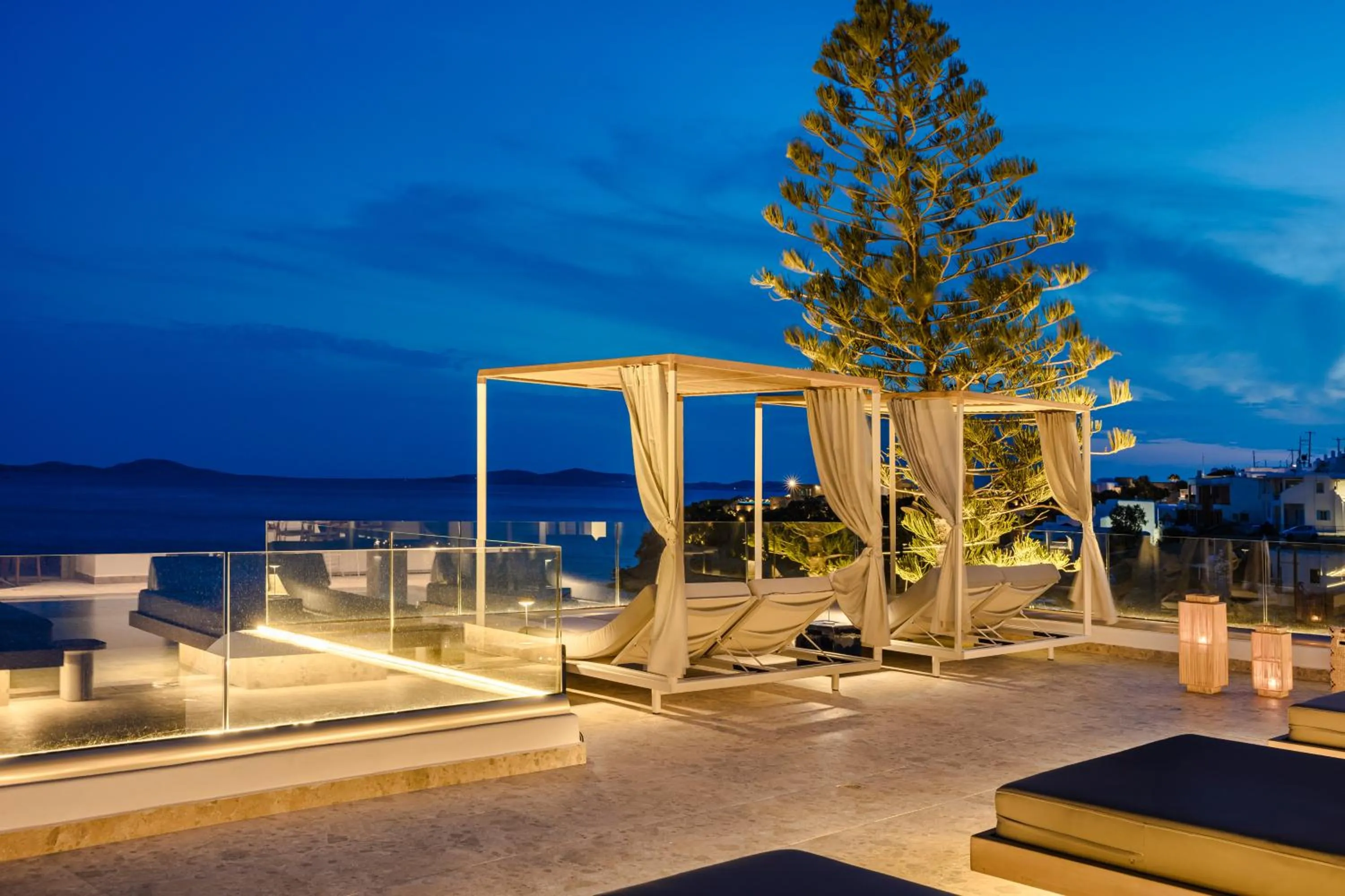 Swimming pool in Grace Mykonos