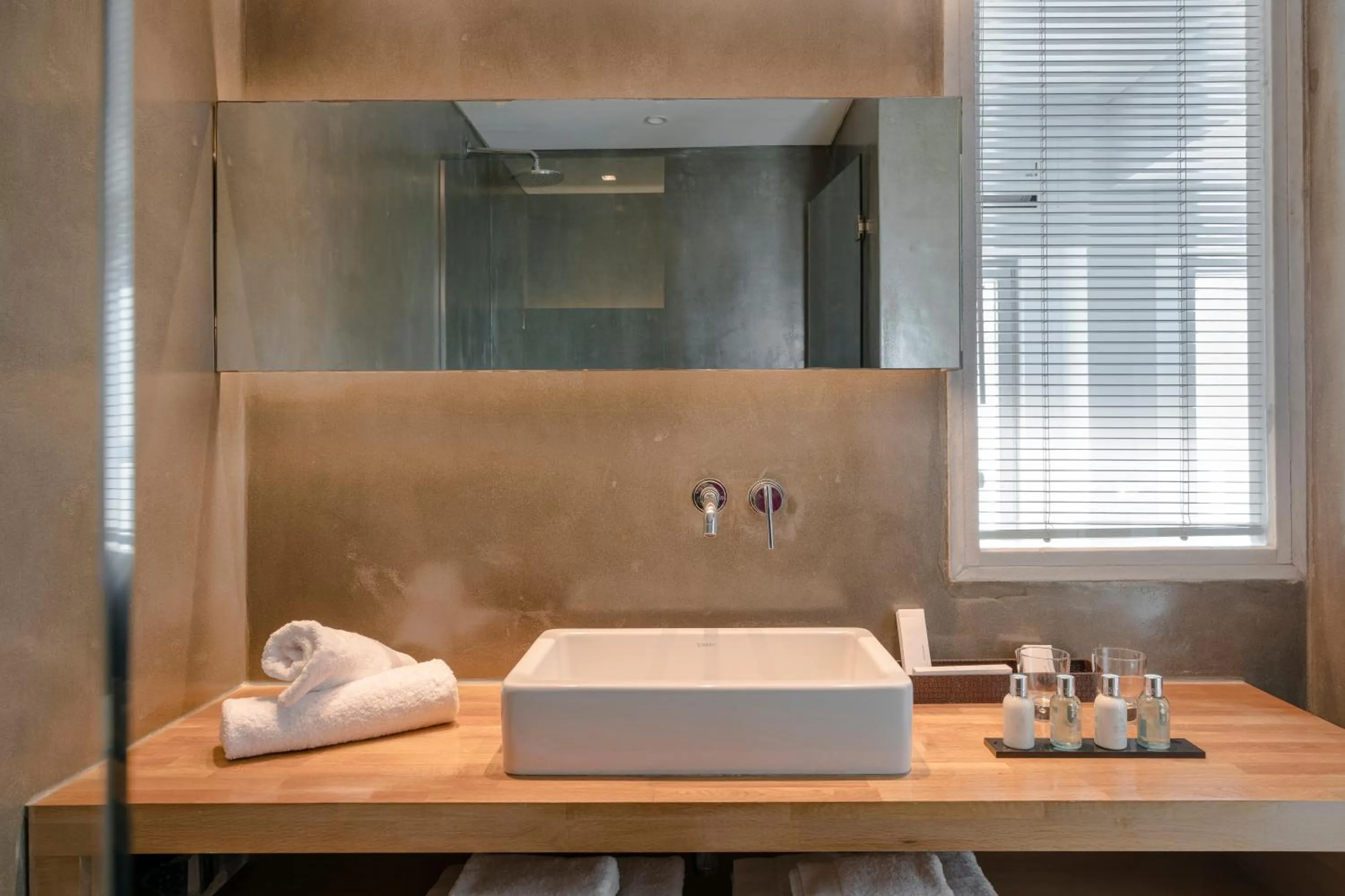 Bathroom in Grace Mykonos