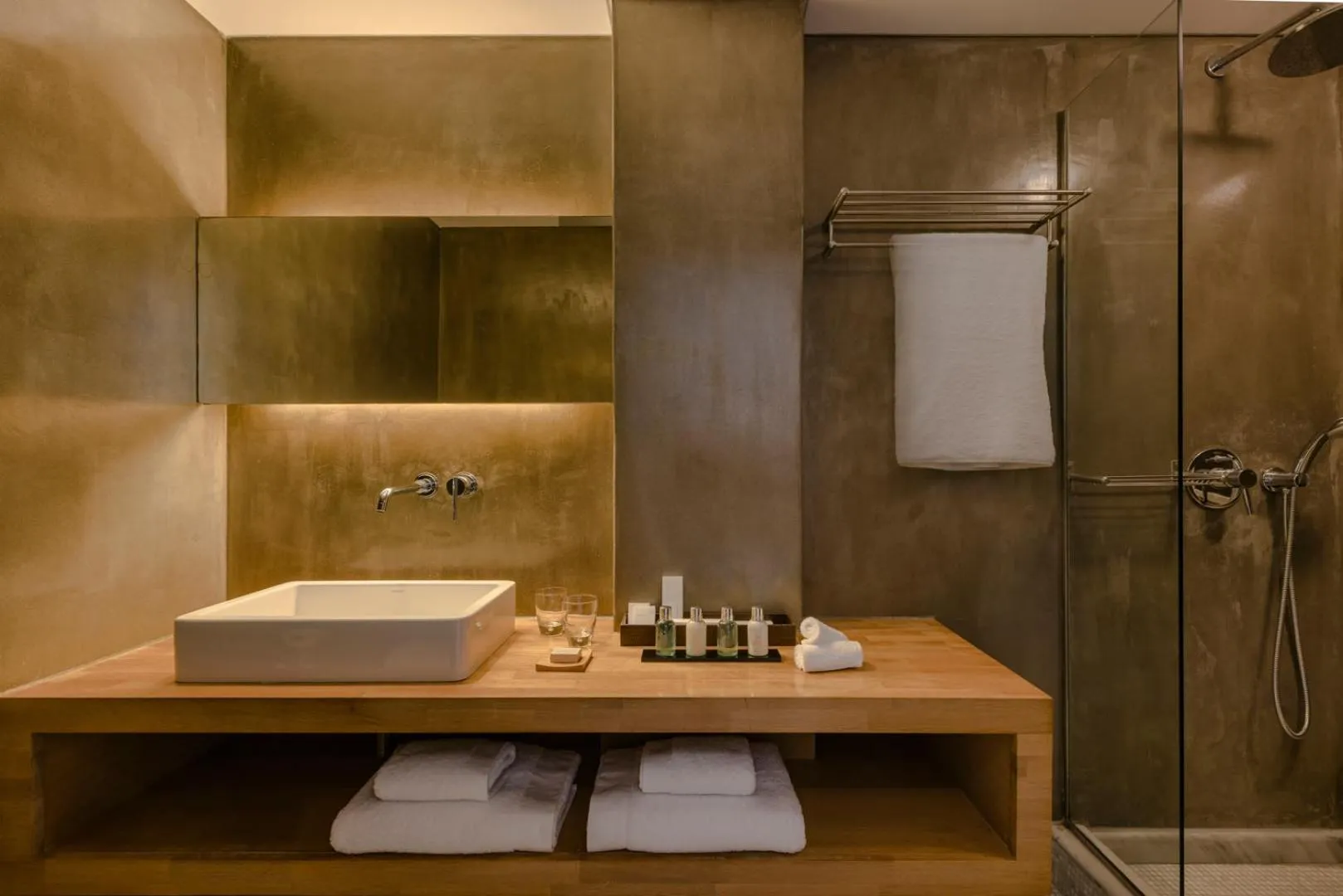 Bathroom in Grace Mykonos