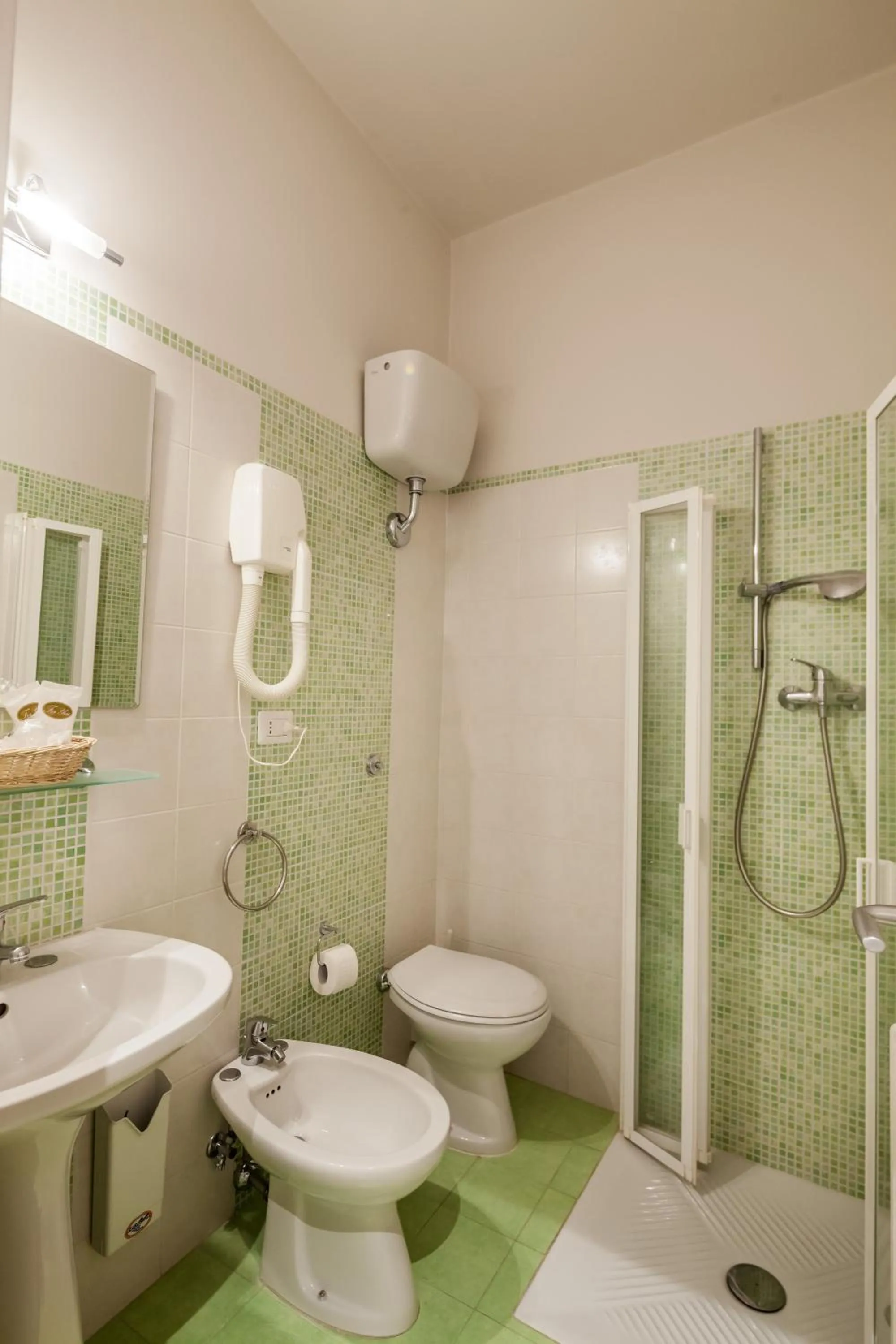 Bathroom in Hotel La Palomba