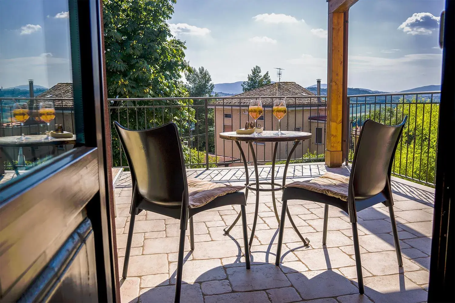 Double Room with Terrace in Hotel La Palomba Double Room with Terrace in Hotel La Palomba