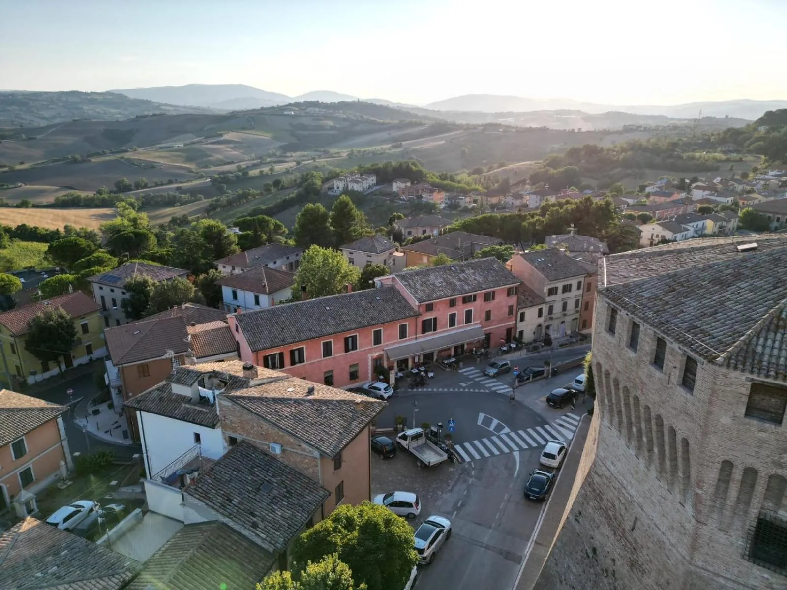 Property building in Hotel La Palomba