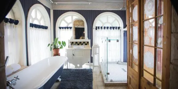 Bathroom, Bed in Schoon Huis Manor