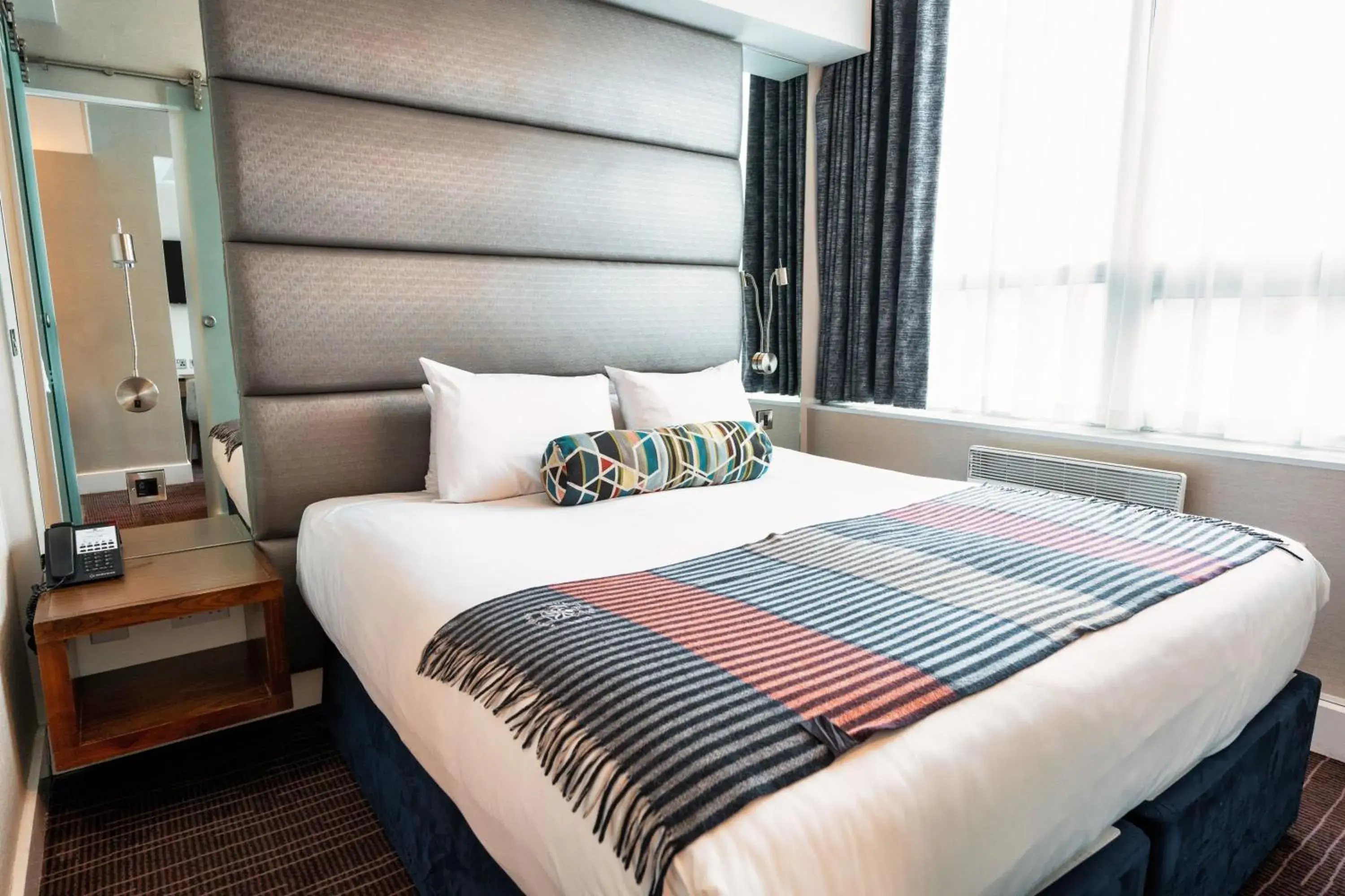 Bedroom, Bed in Sandman Signature Newcastle Hotel Bedroom, Bed in Sandman Signature Newcastle Hotel