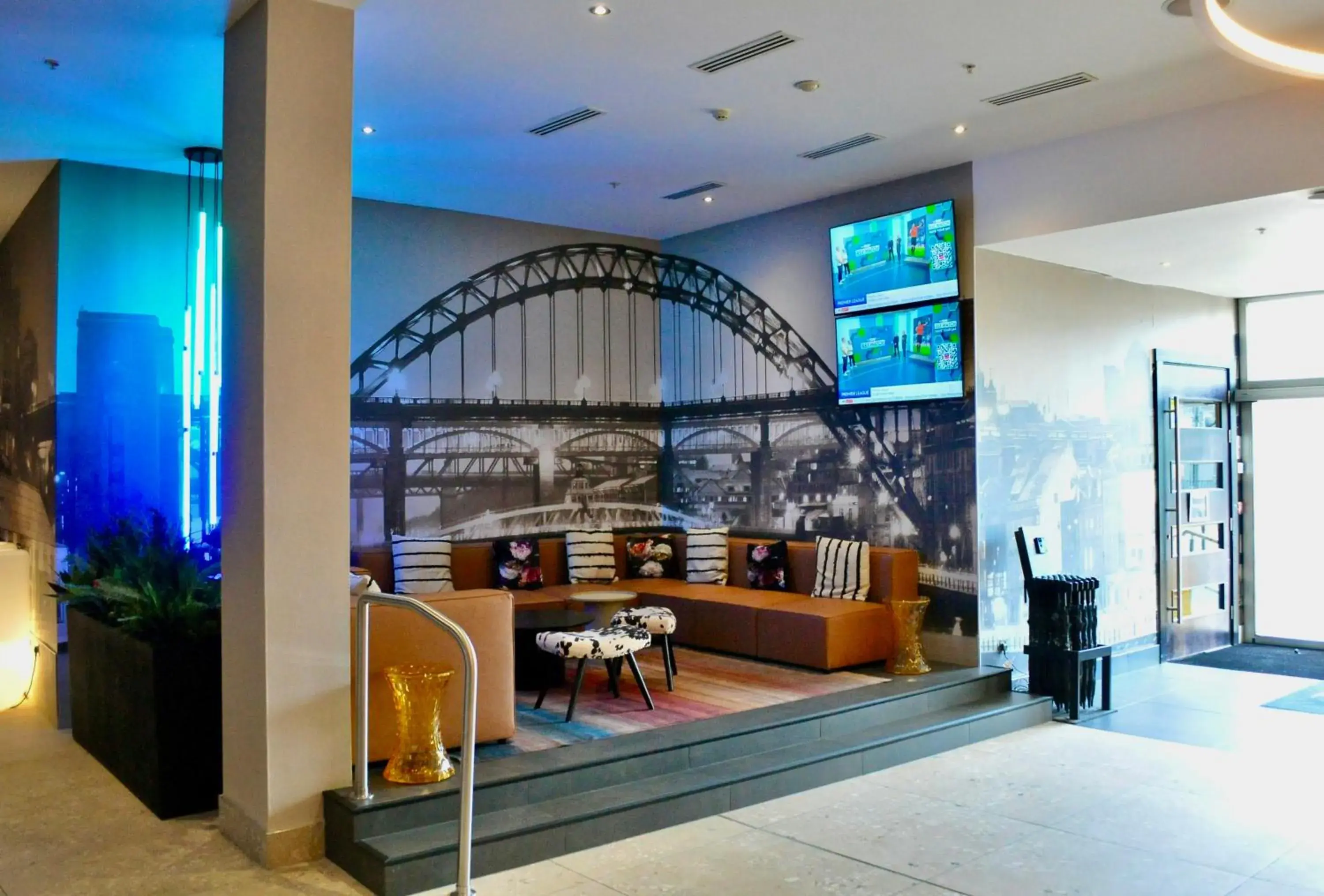Lobby or reception in Sandman Signature Newcastle Hotel Lobby or reception in Sandman Signature Newcastle Hotel