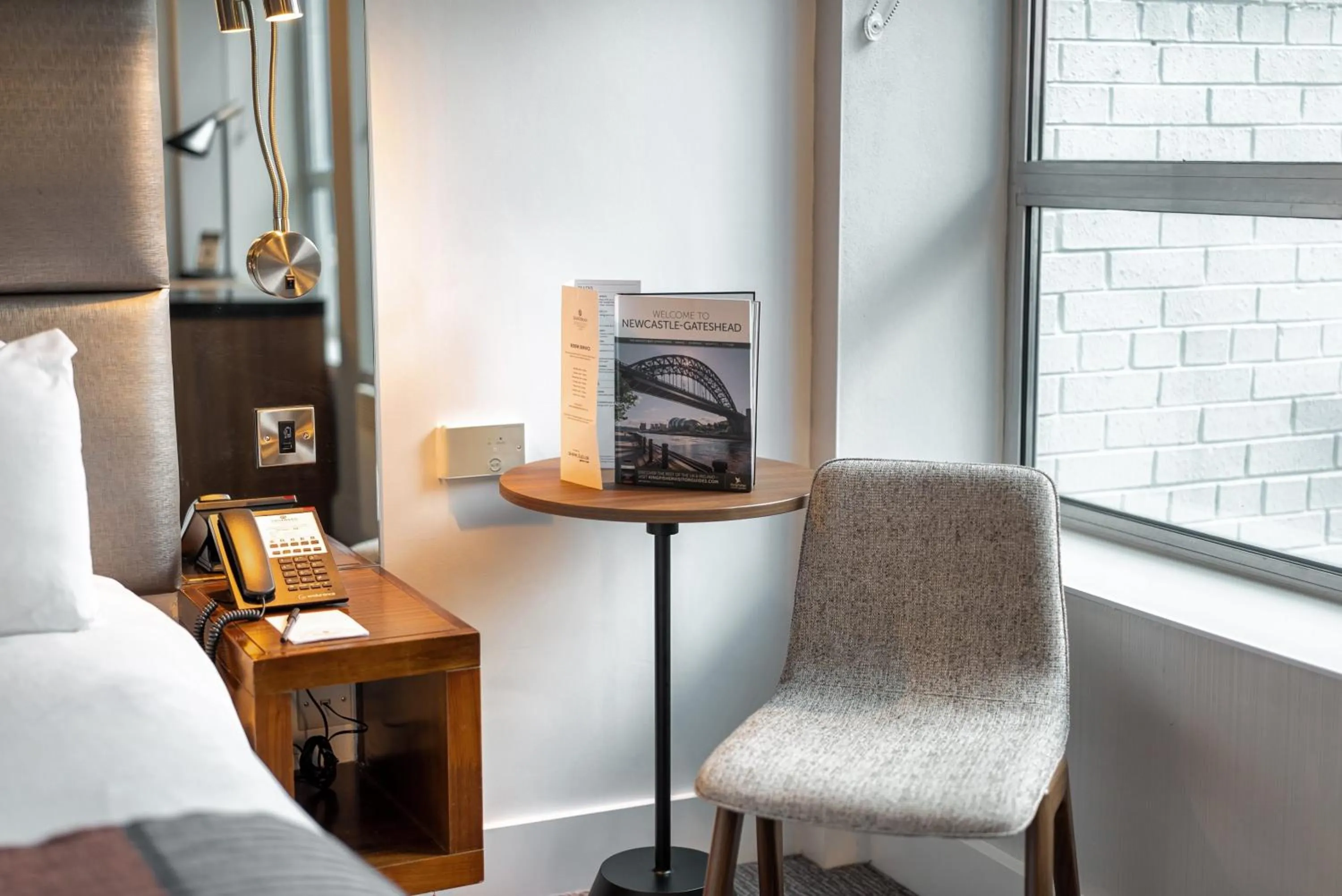 Bedroom in Sandman Signature Newcastle Hotel