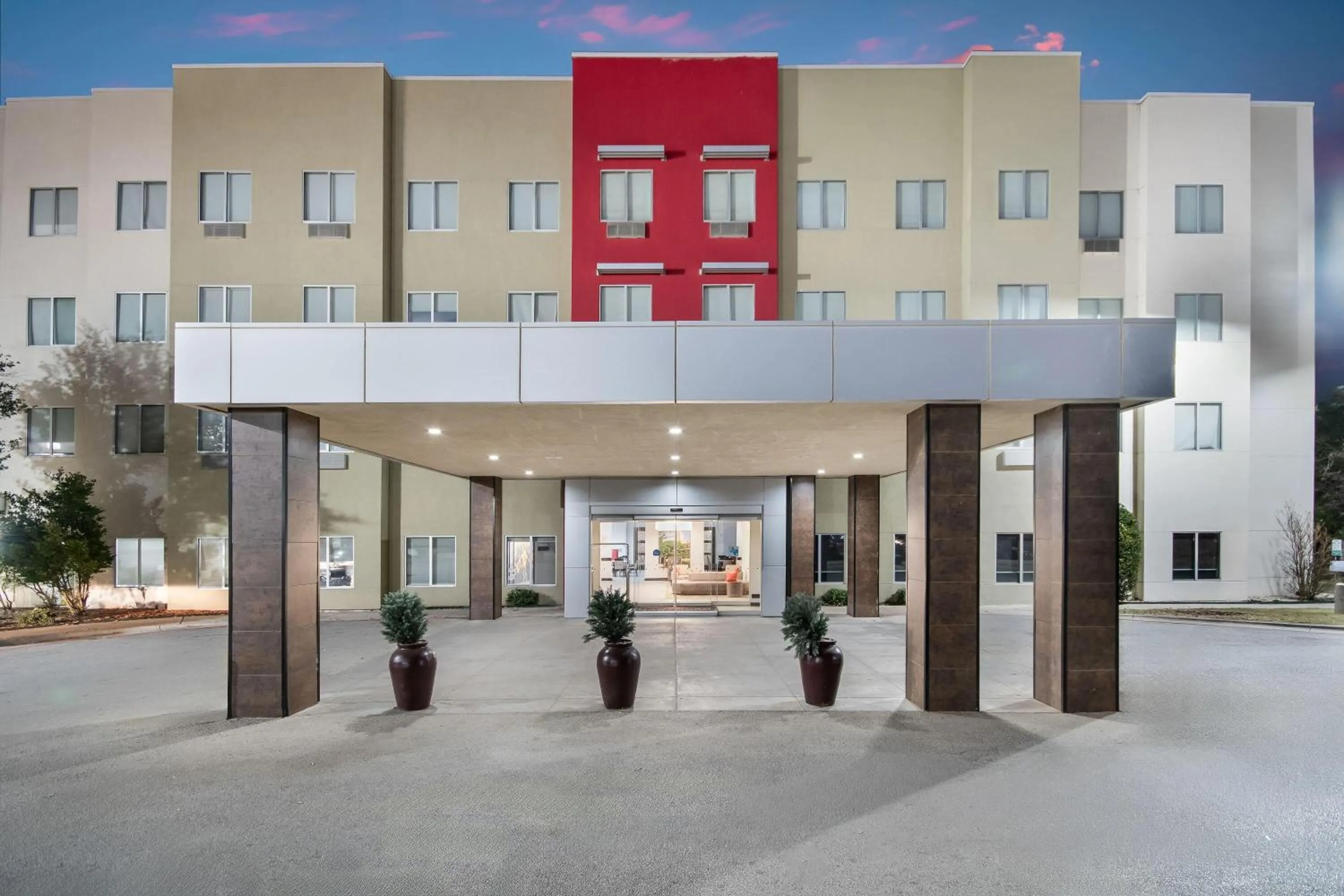 Property building in Hawthorn Suites by Wyndham Lubbock