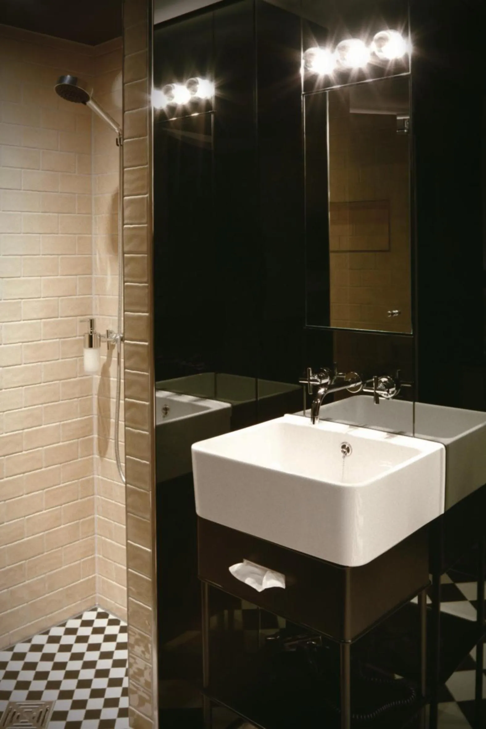 Bathroom in Hotel MANI by AMANO