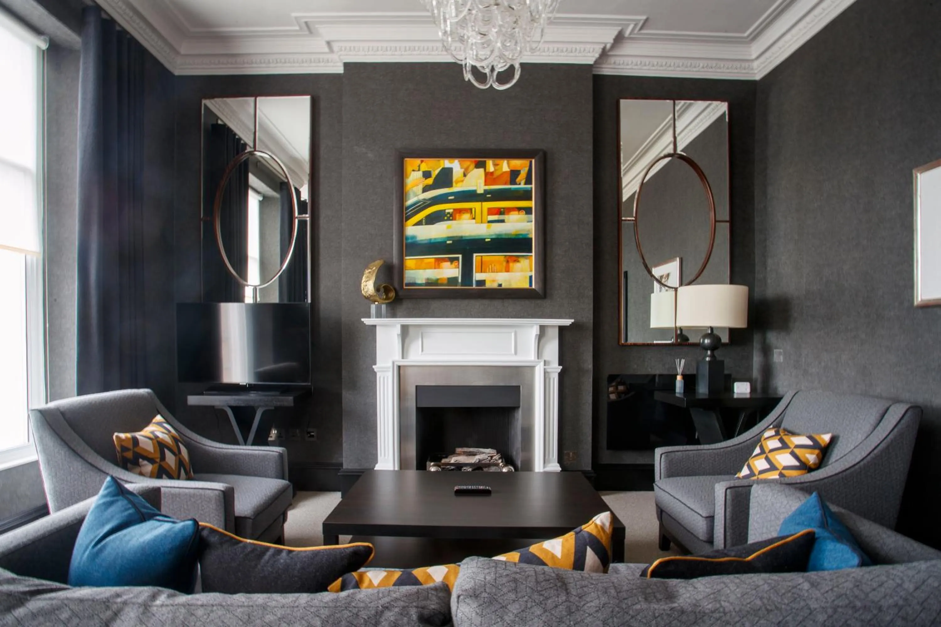 Living room in The Chester Hotel