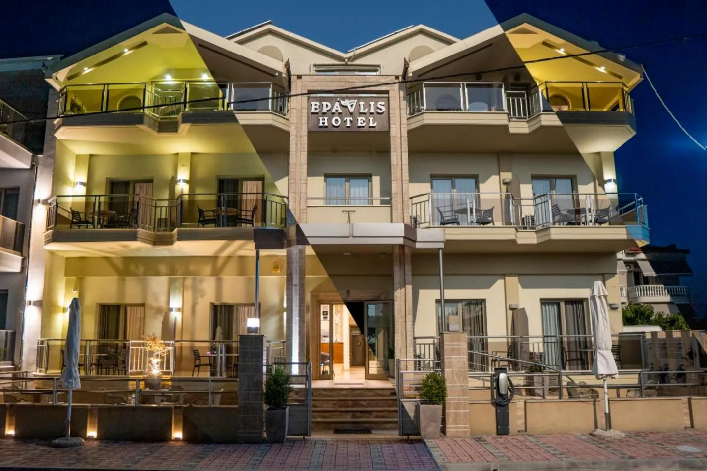 Property building in Hotel Epavlis Eleftheriadi