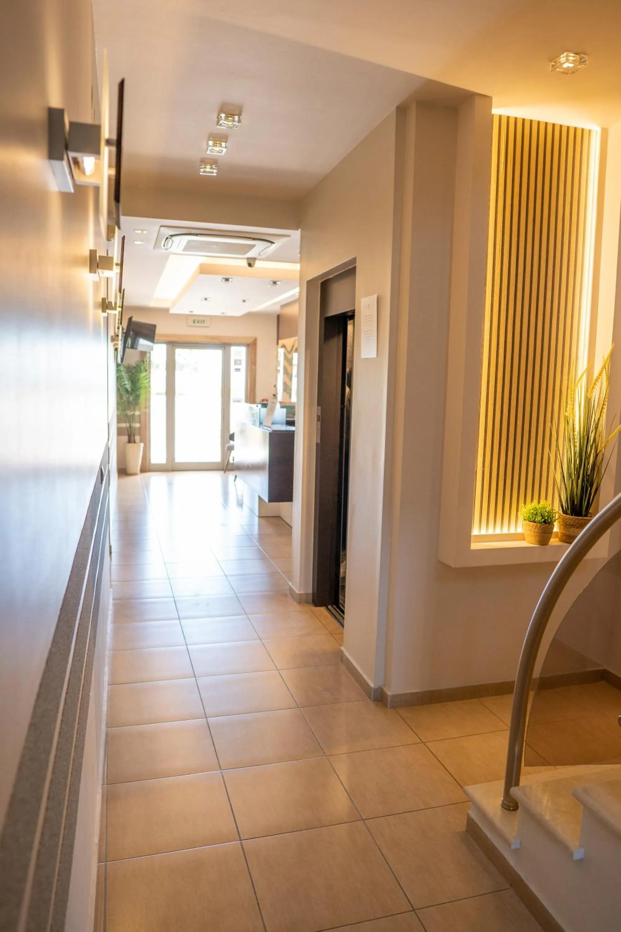 Lobby or reception in Hotel Epavlis Eleftheriadi