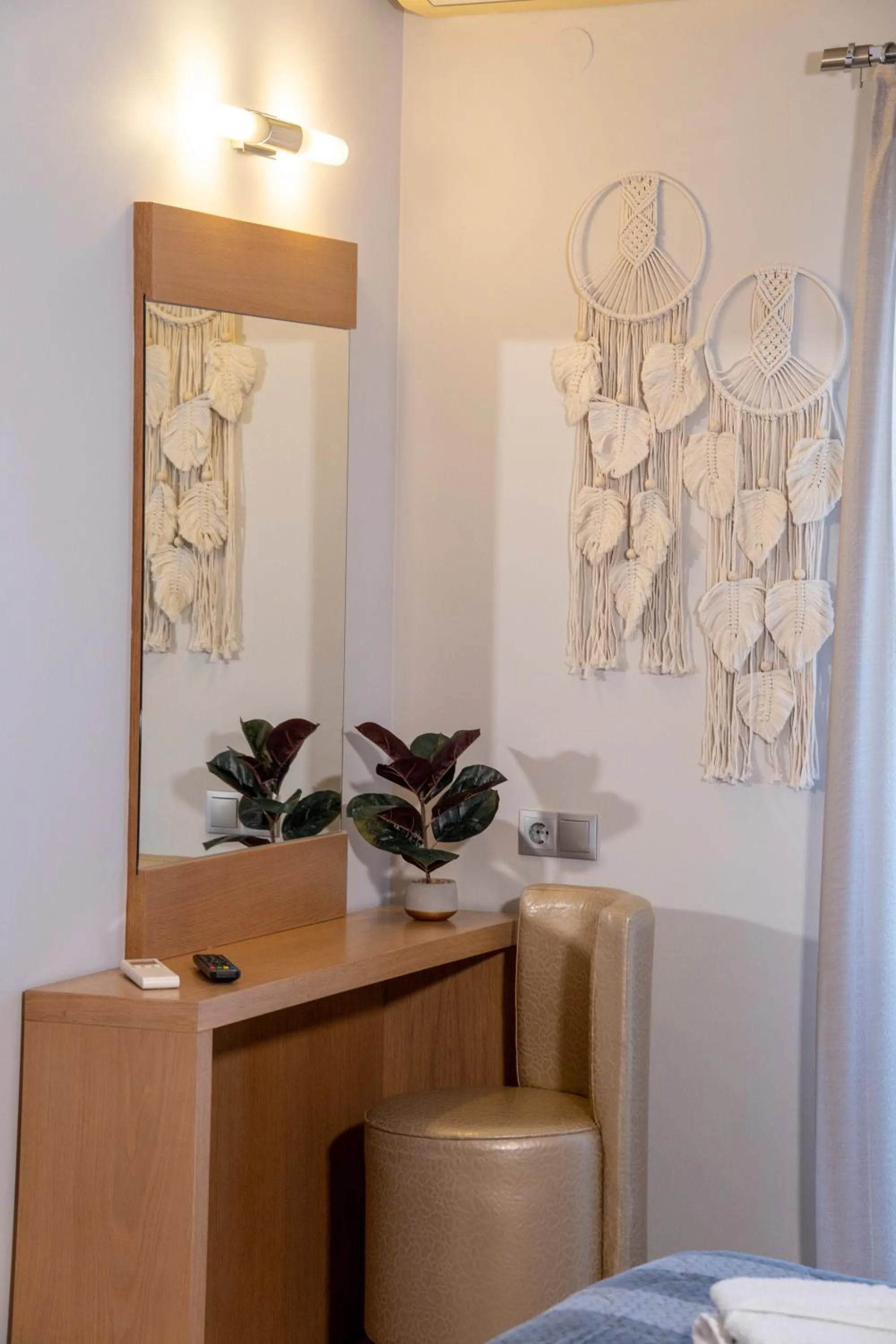 Bed in Hotel Epavlis Eleftheriadi