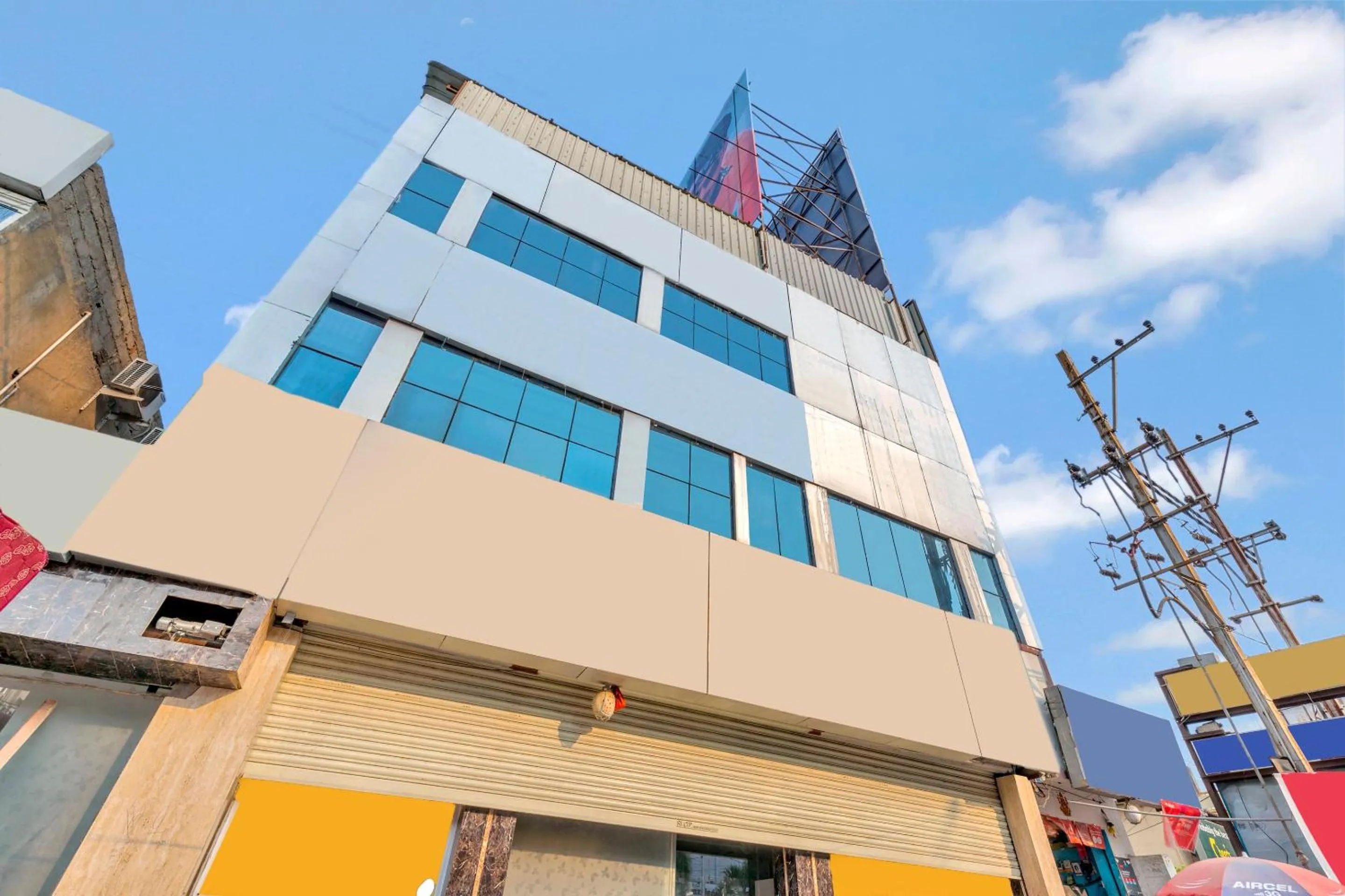 Facade/entrance in HOTEL O ANKITHA GRAND