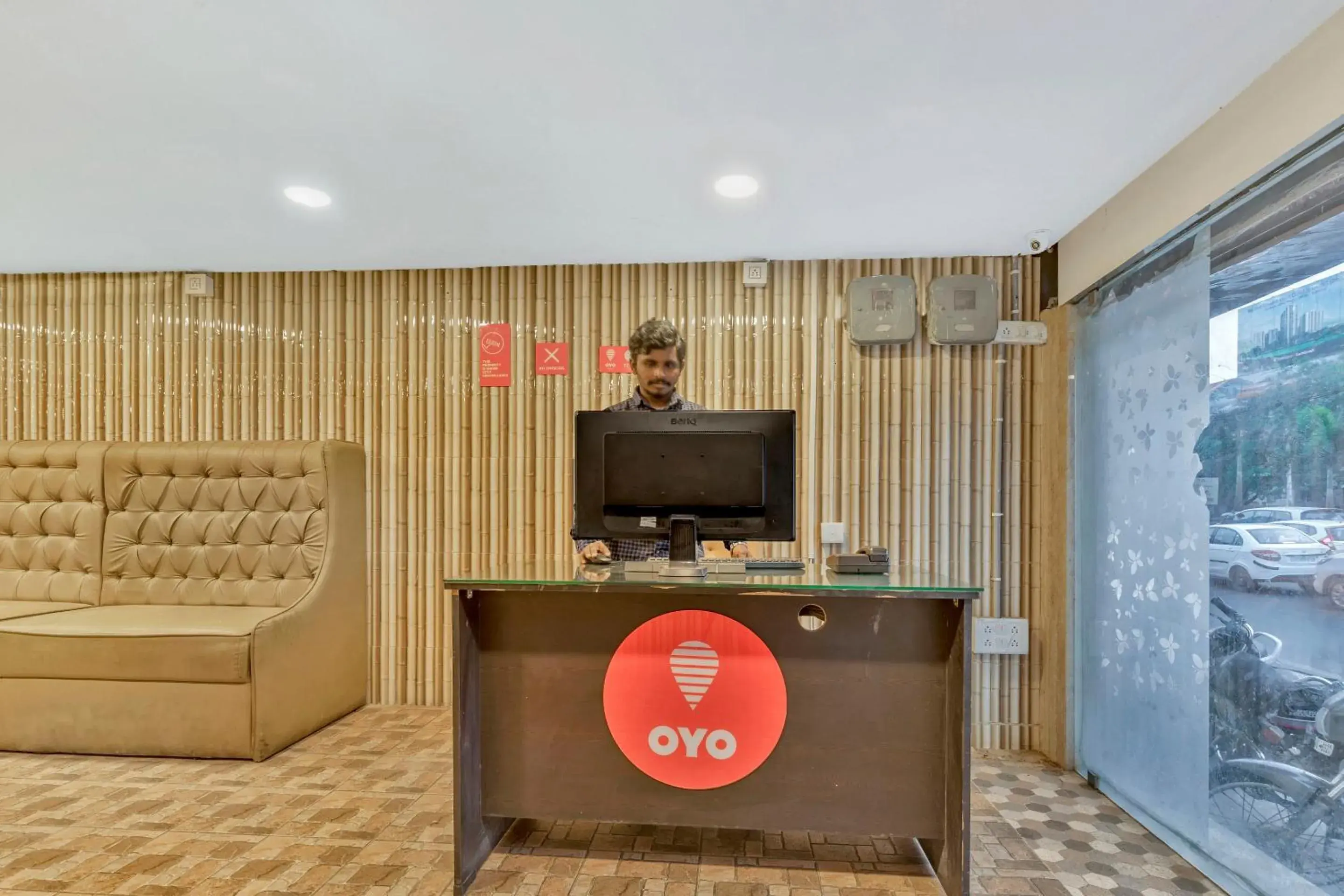 Lobby or reception in HOTEL O ANKITHA GRAND Lobby or reception in HOTEL O ANKITHA GRAND