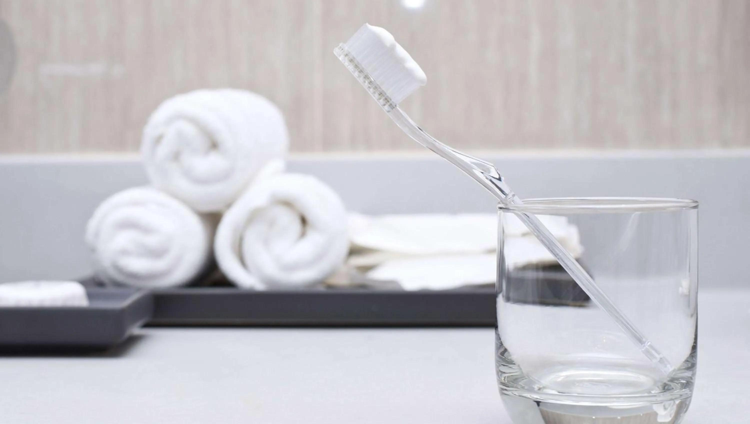 Bathroom in American Inn & Suites Childress