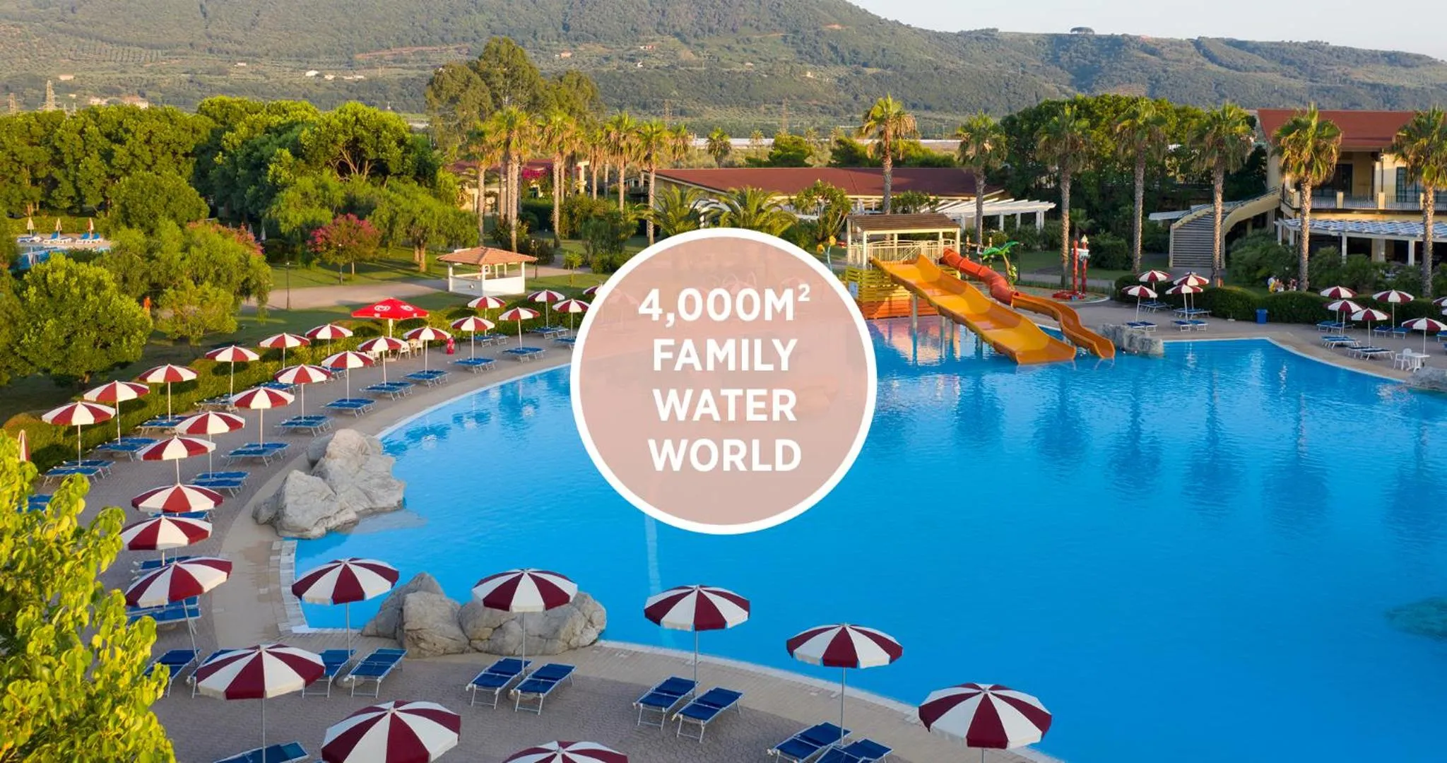 Property building in Falkensteiner Club Funimation Garden Calabria