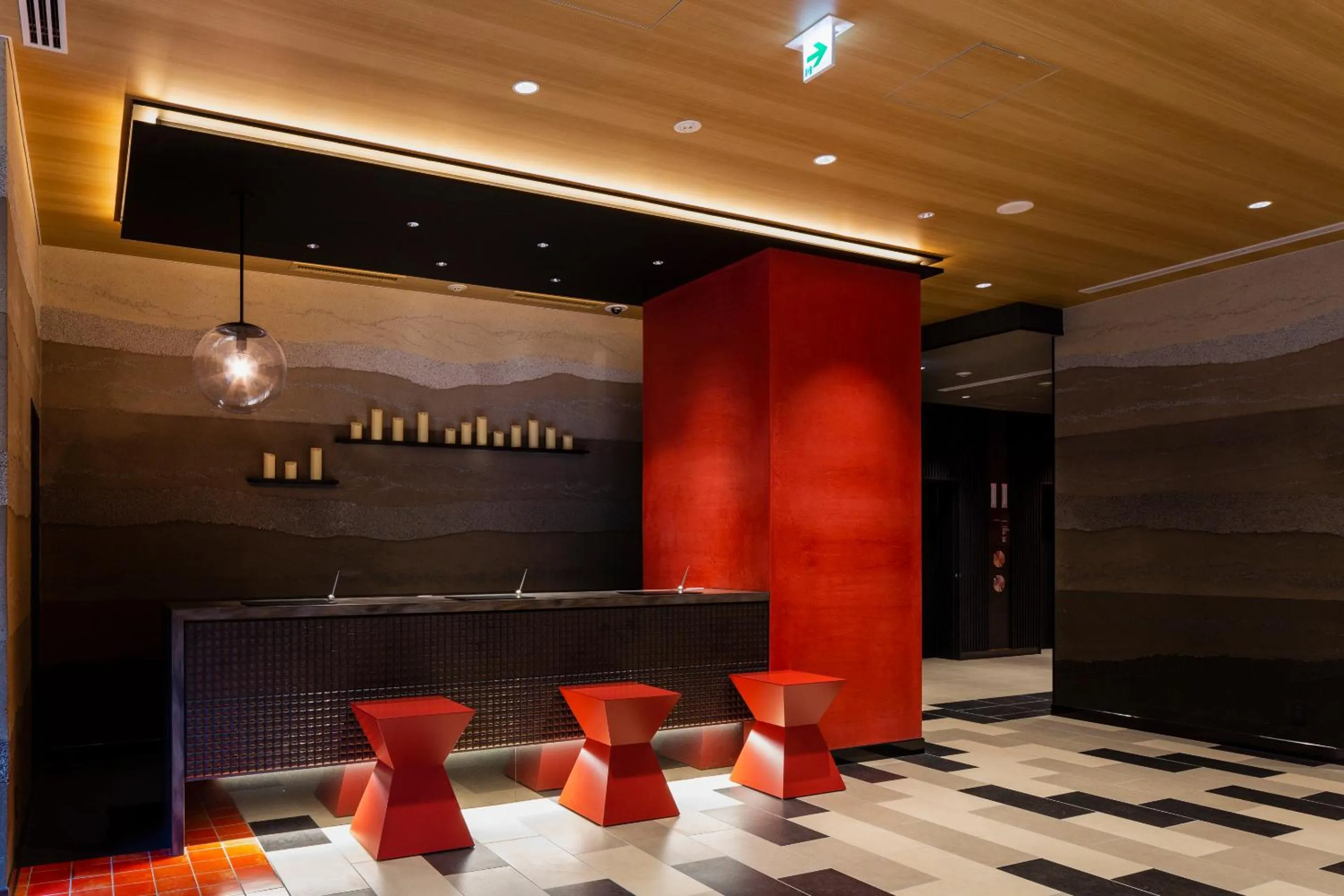 Lobby or reception in the b asakusa