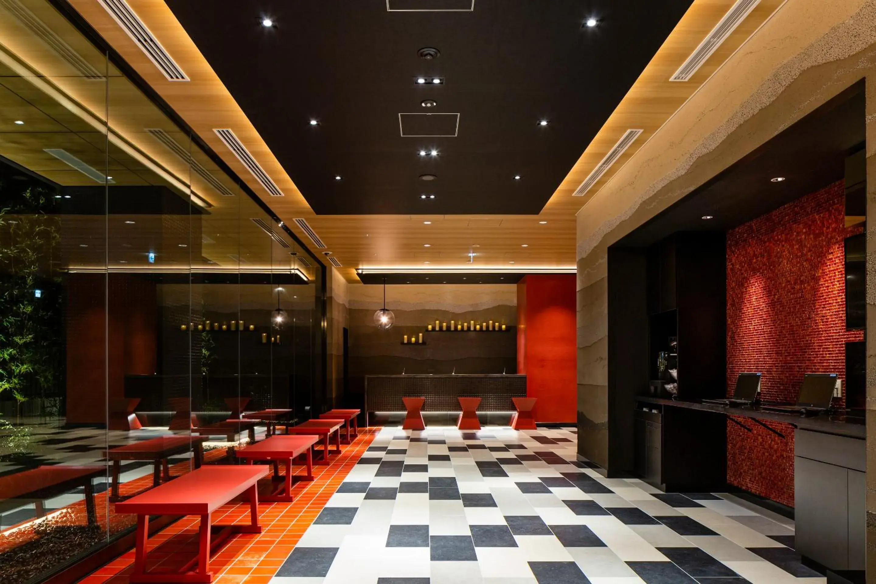 Lobby or reception in the b asakusa Lobby or reception in the b asakusa