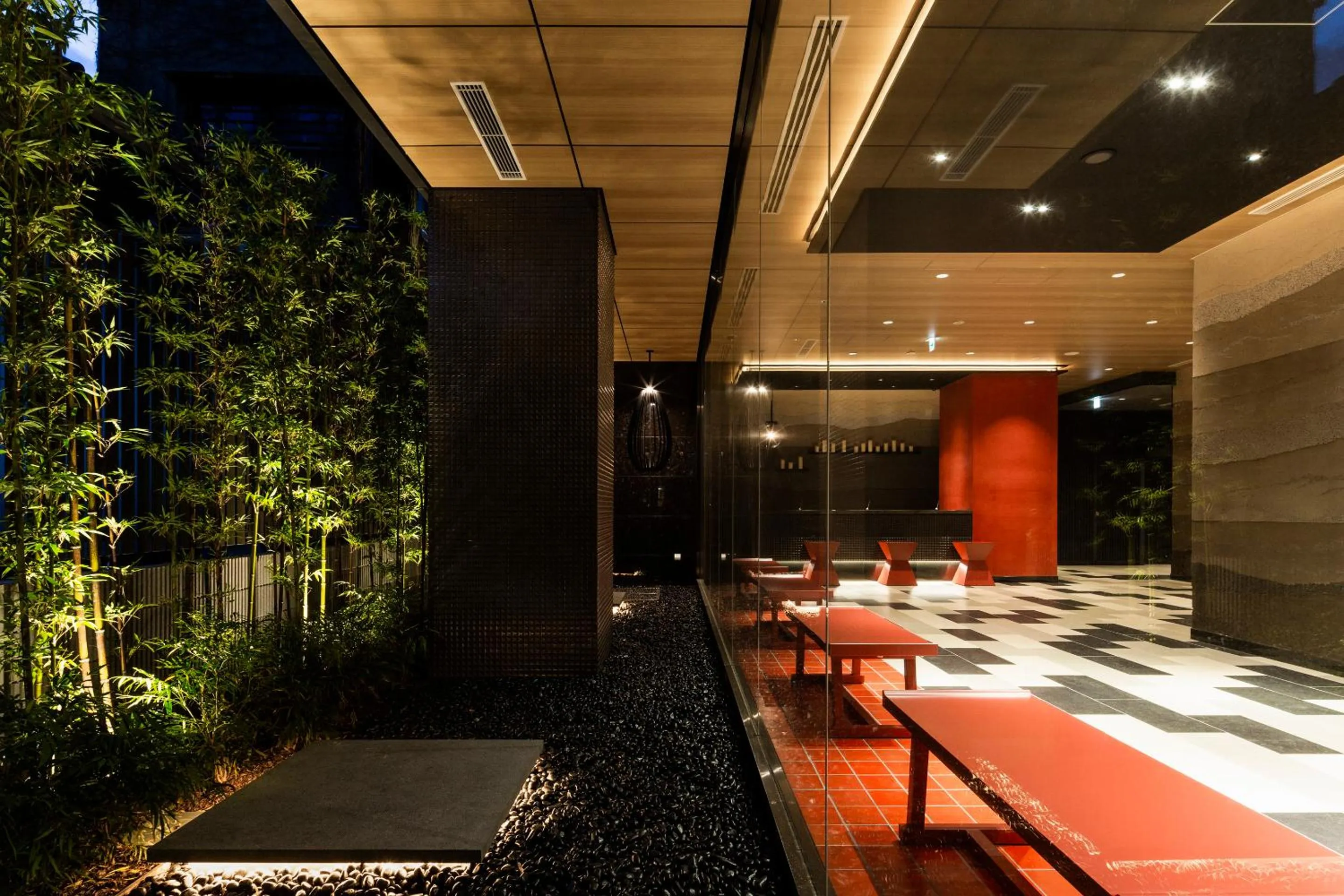 Lobby or reception in the b asakusa