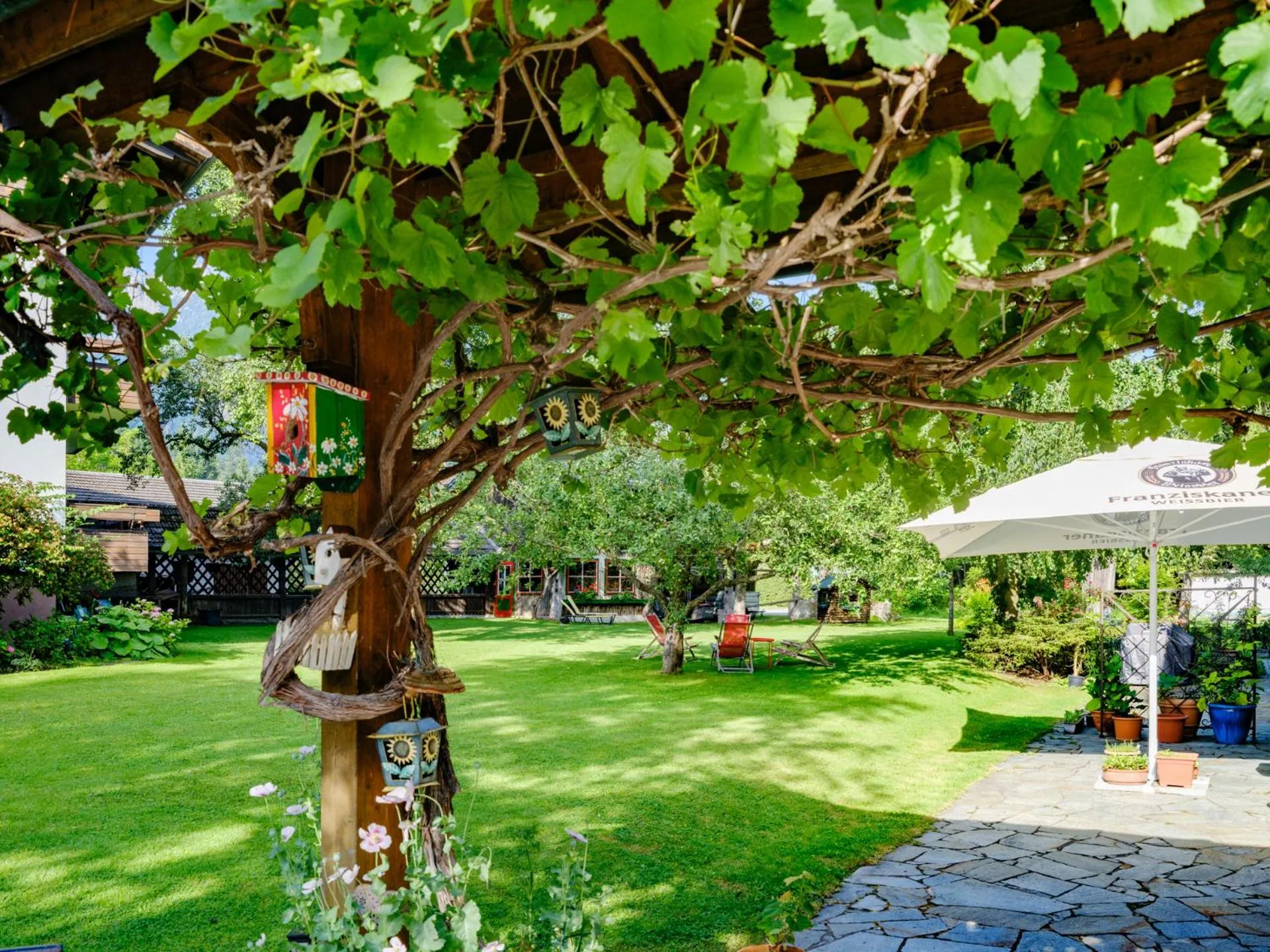 Garden in Waldpension Putz