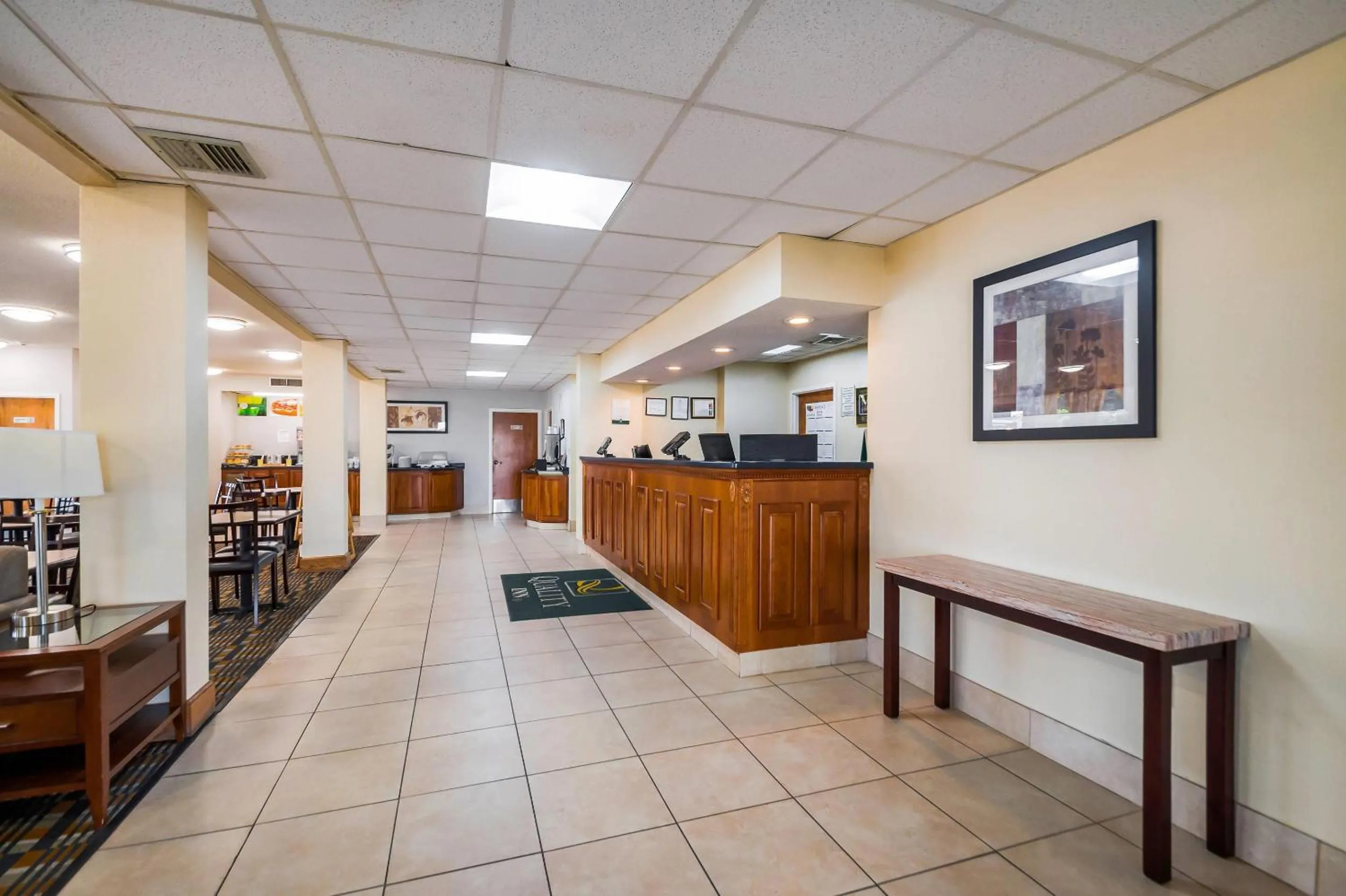 Lobby or reception in Quality Inn Fredericksburg-Central Park Area