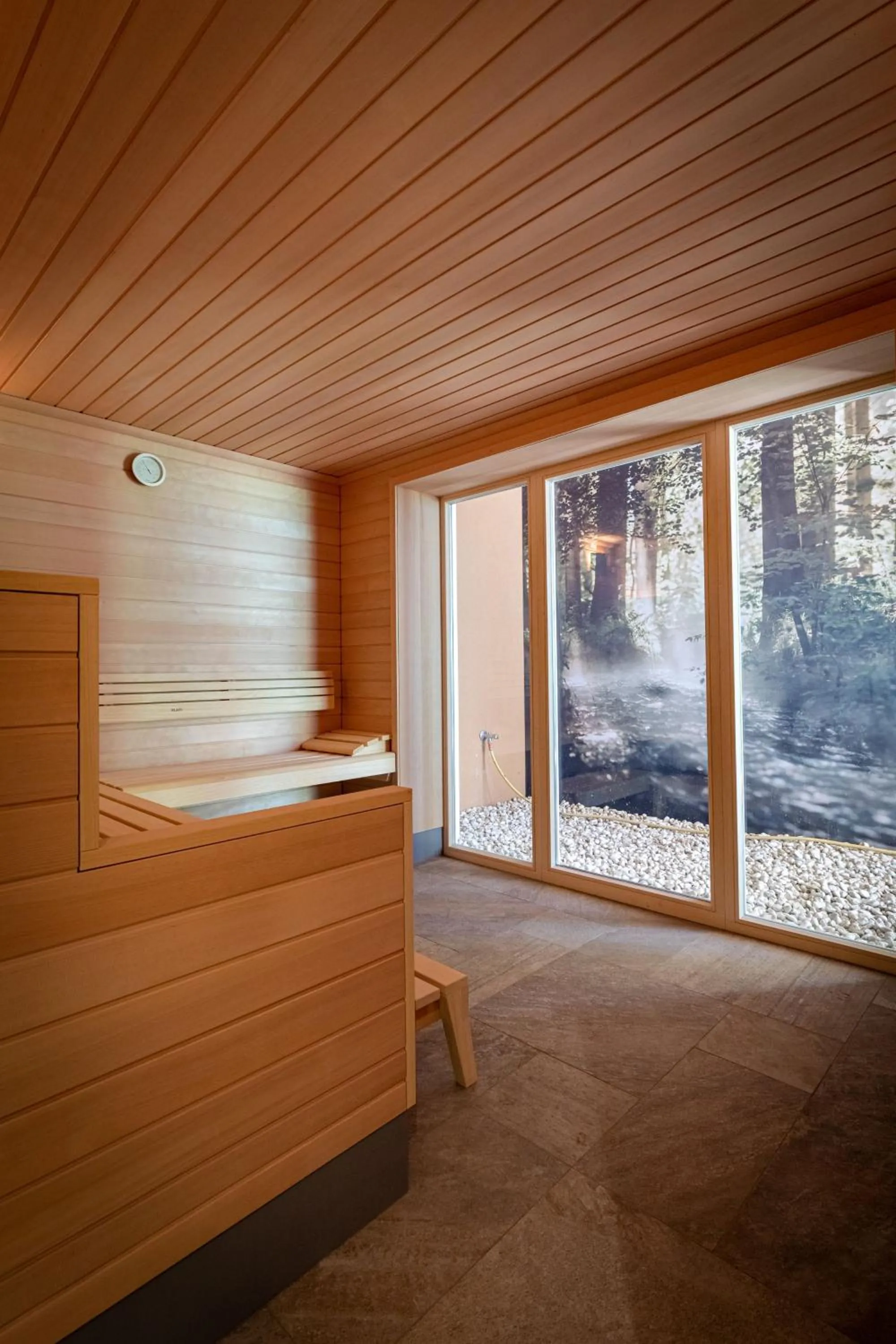 Sauna in eduCARE Hotel