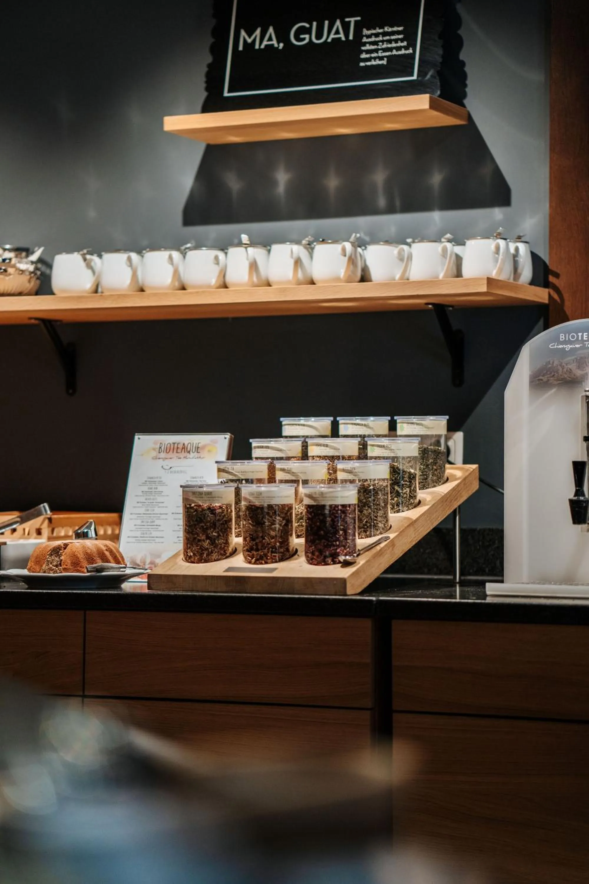 Buffet breakfast in eduCARE Hotel