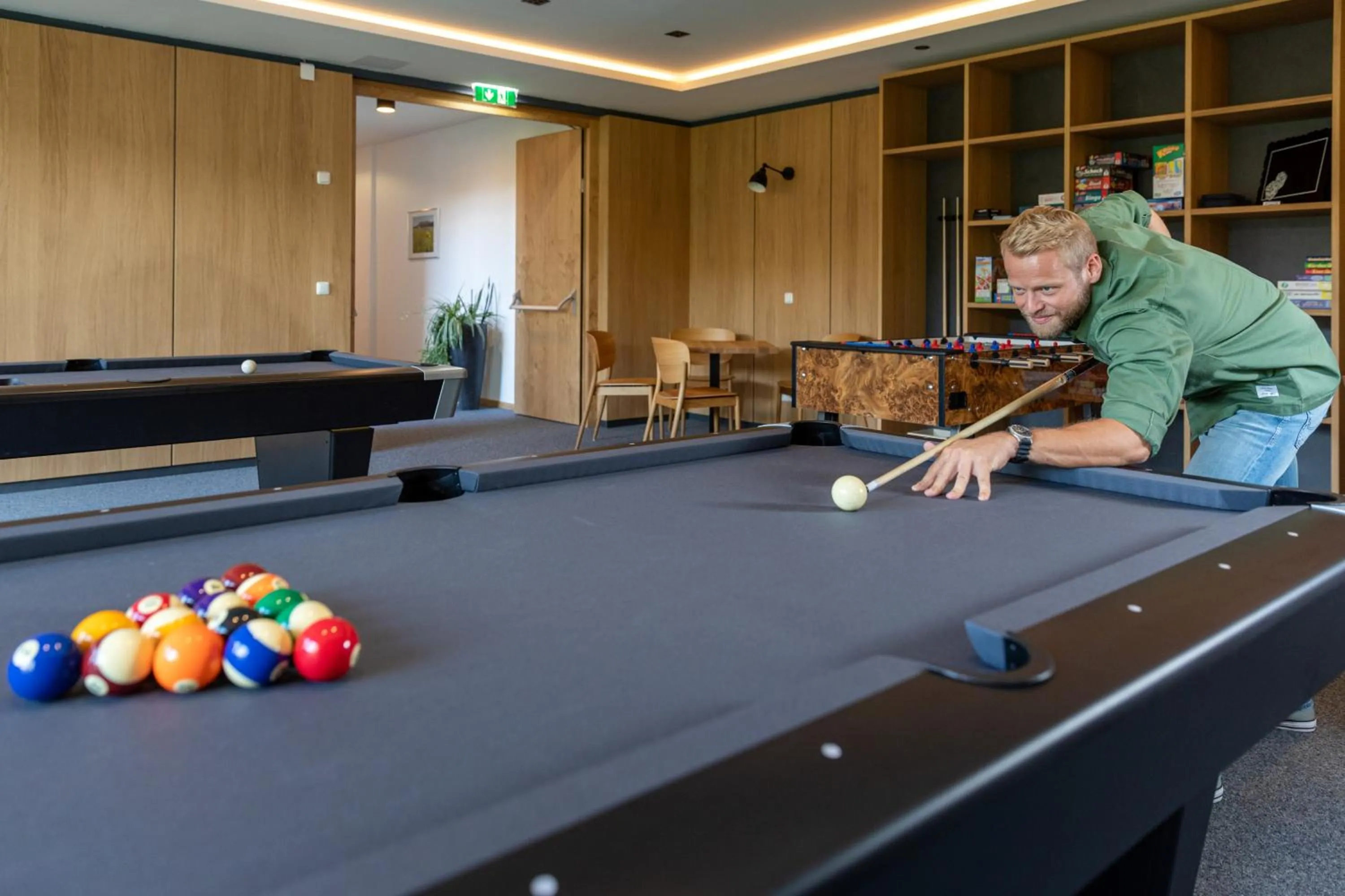 Billiard in eduCARE Hotel