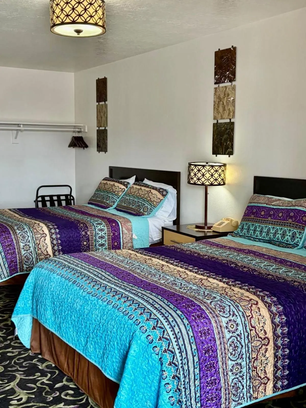 Bed in Motel West