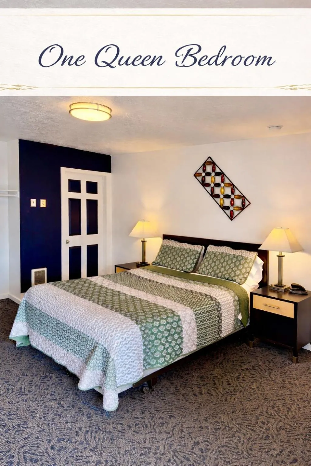 Bed in Motel West