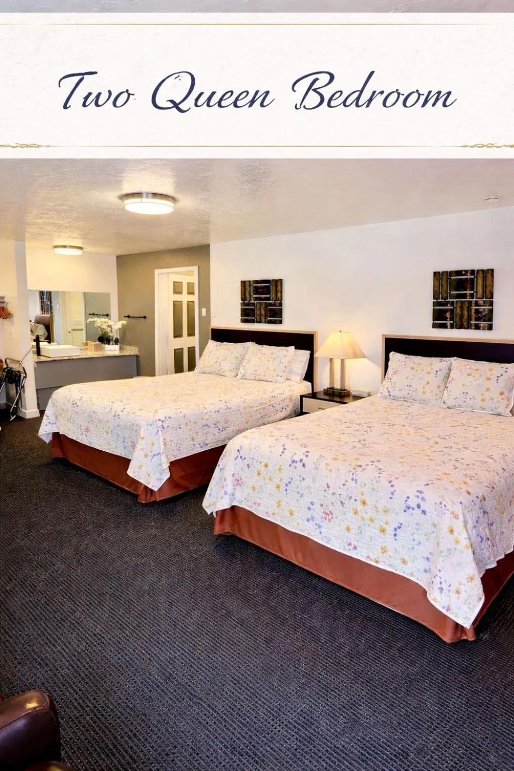 Bed in Motel West
