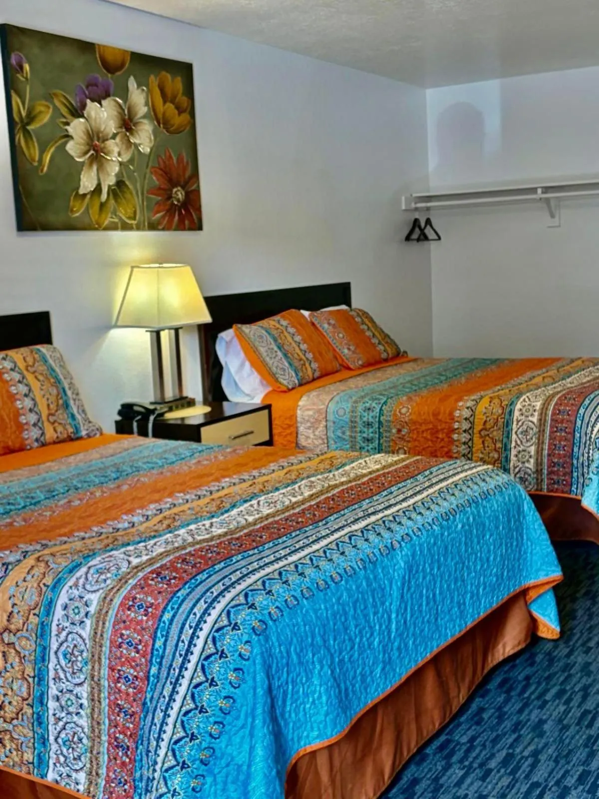 Bed in Motel West