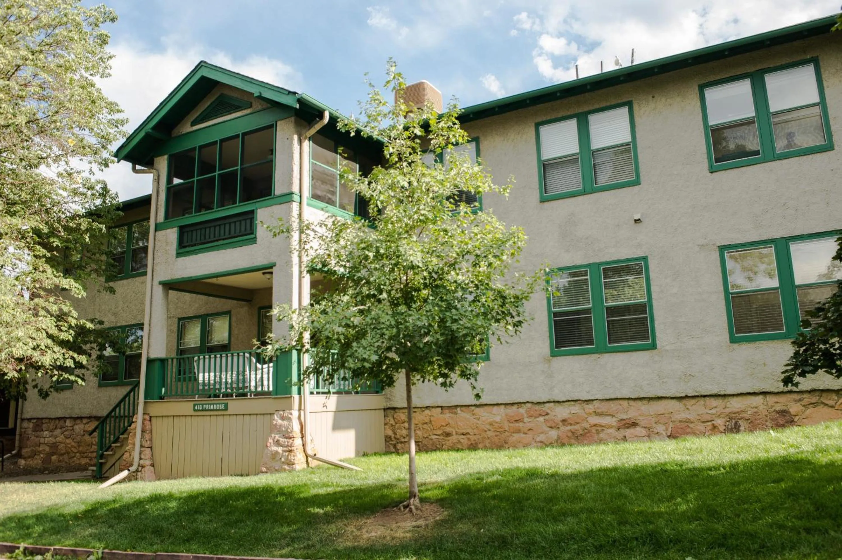 Property building in Colorado Chautauqua Cottages