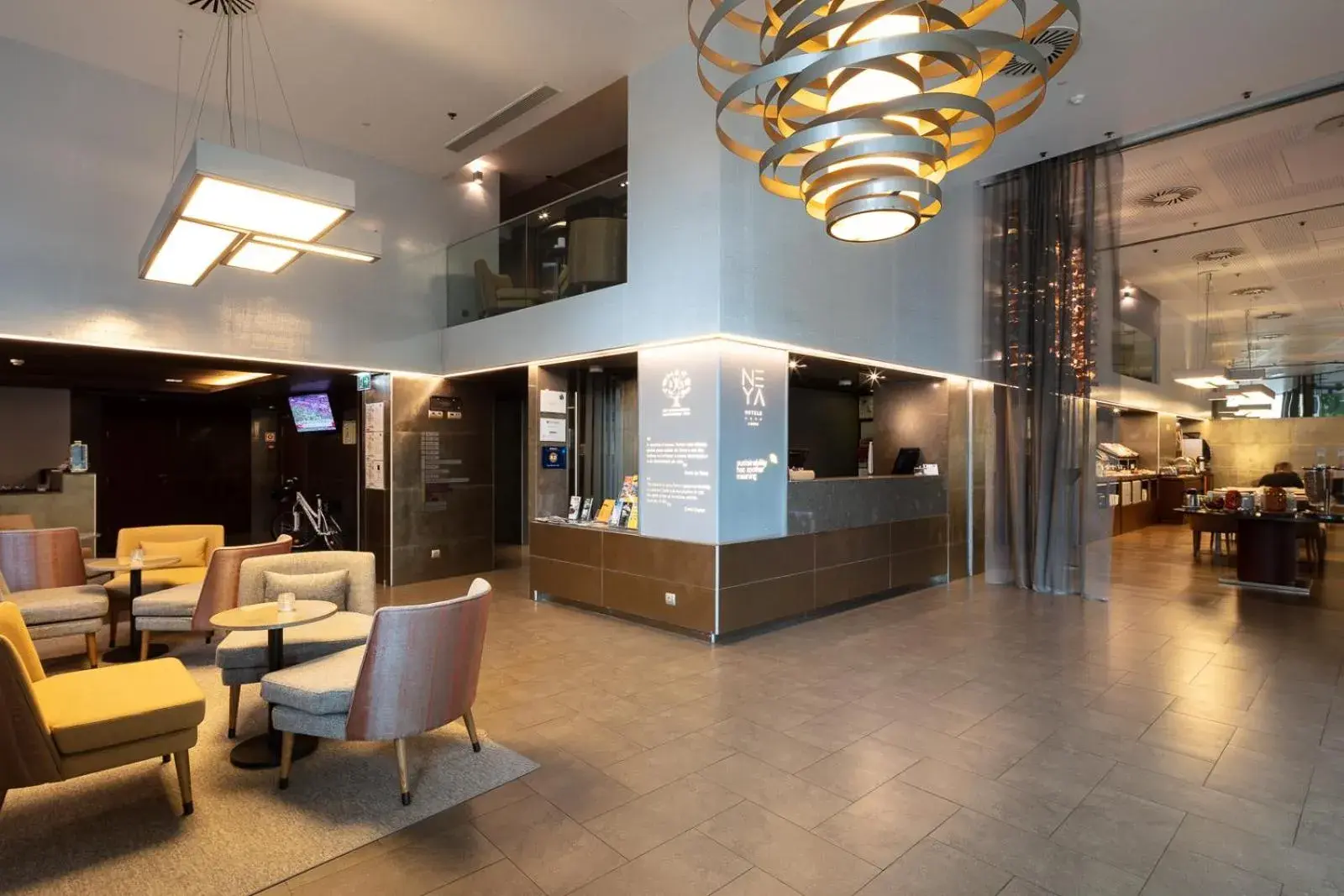 Lobby or reception in NEYA Lisboa Hotel Lobby or reception in NEYA Lisboa Hotel