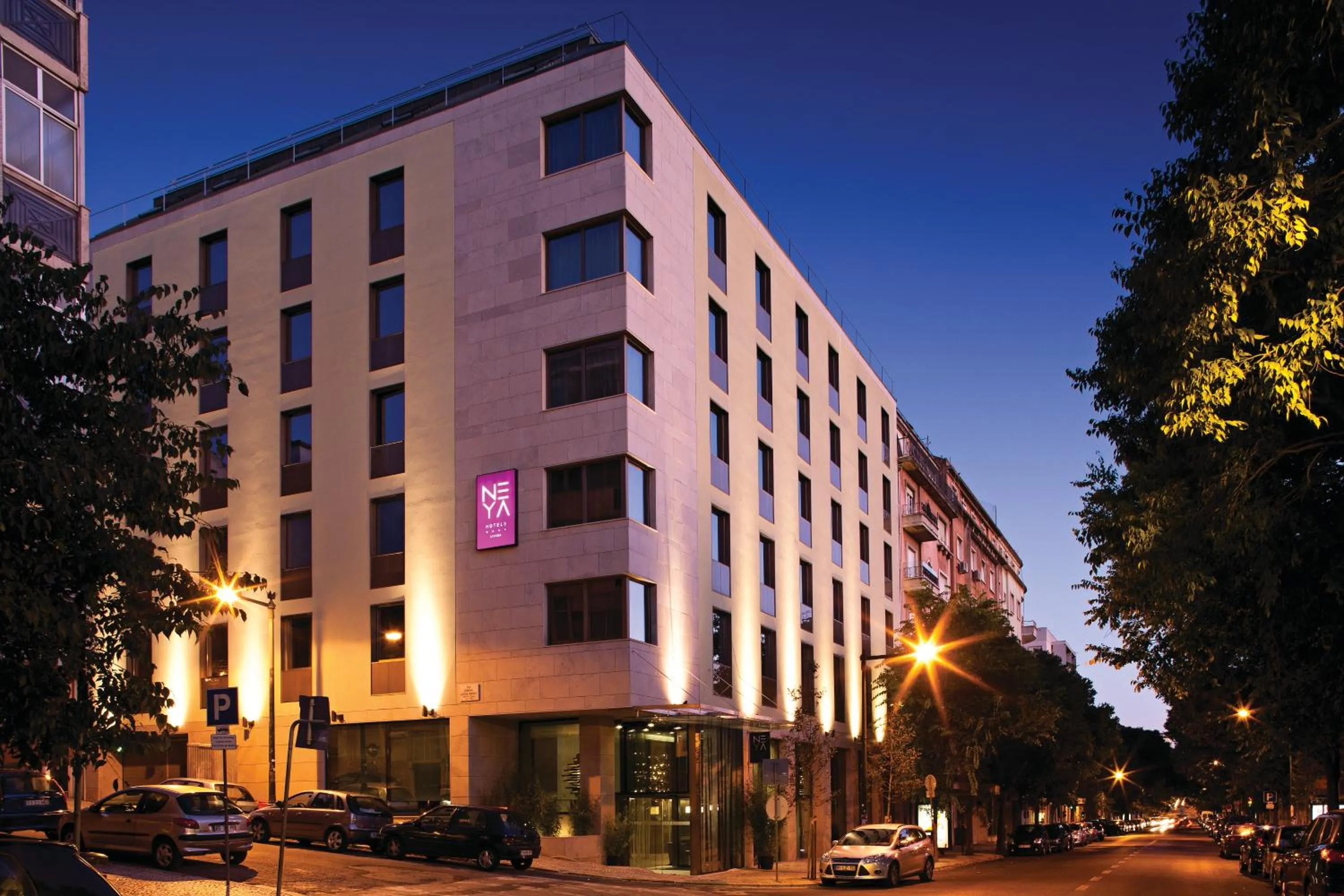 Property building in NEYA Lisboa Hotel