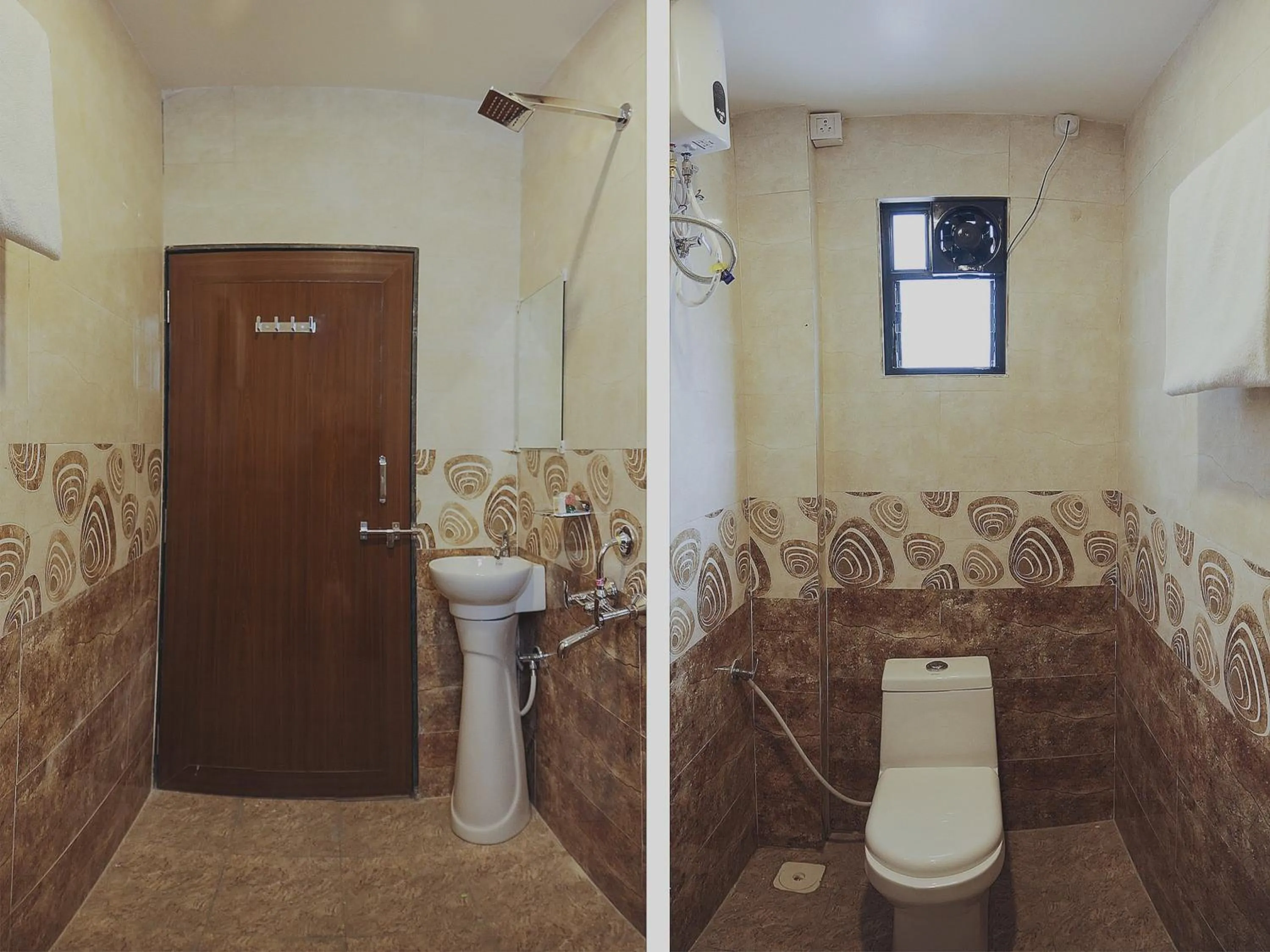 Bathroom in Hotel O The Orchid Guest House Near khadki Bazaar