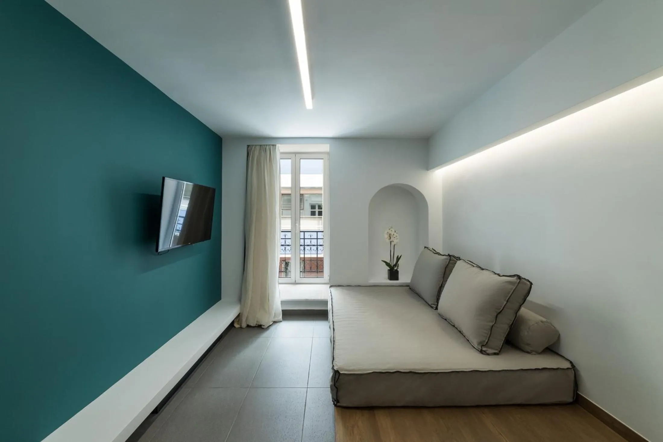 Living room in Sir Athens