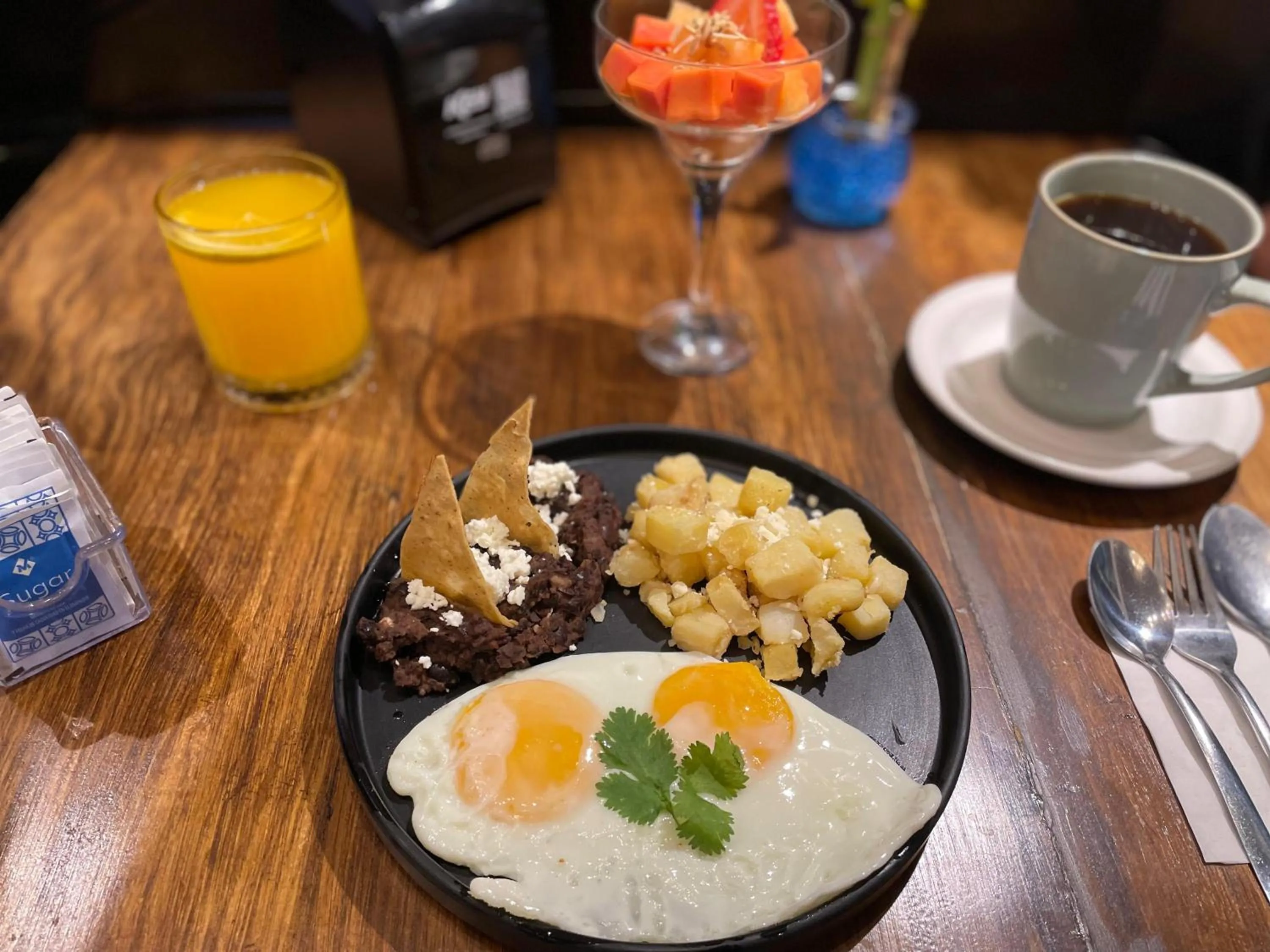 Restaurant/places to eat in Hotel Puebla de Antaño