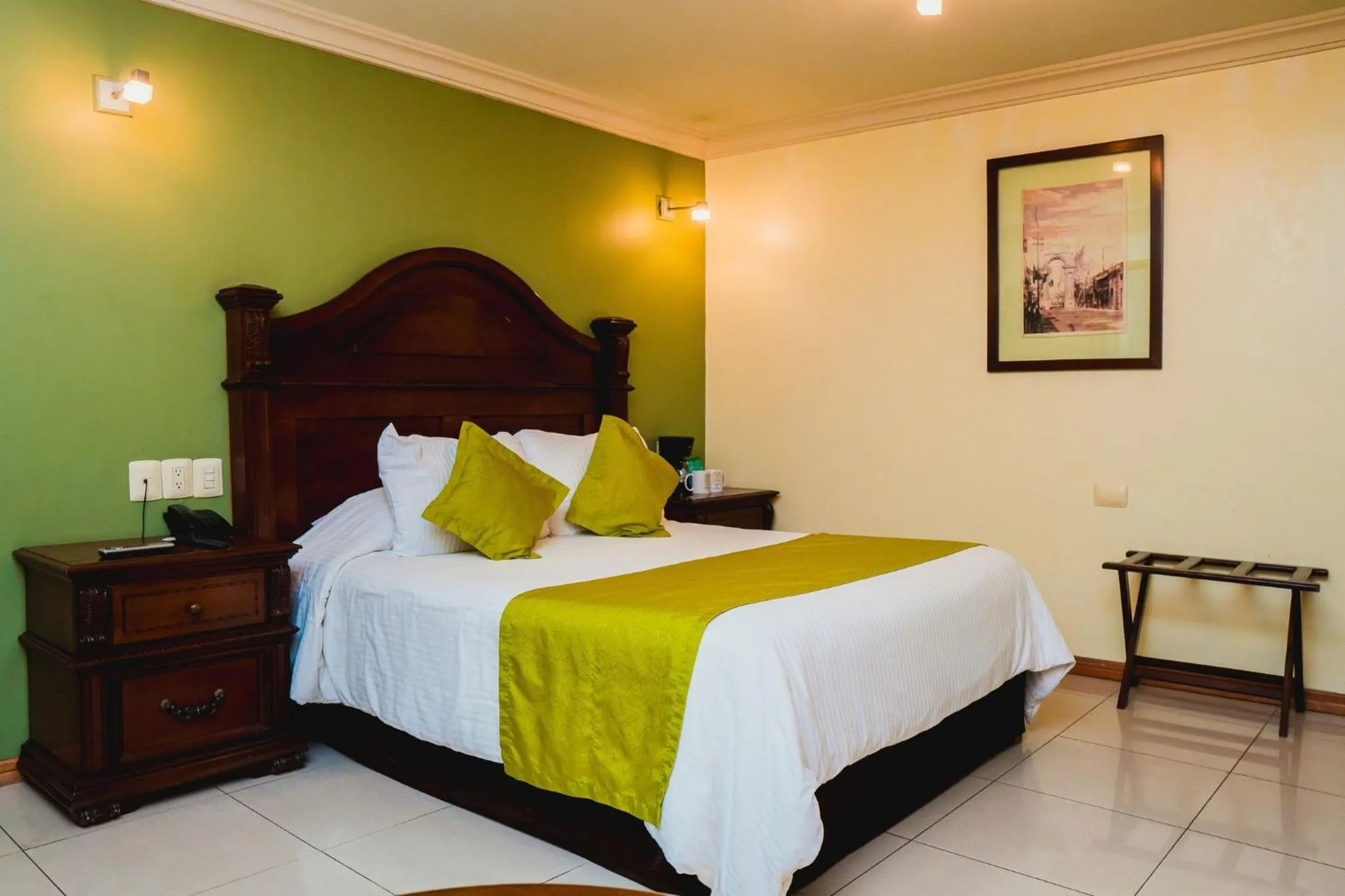 Bedroom, Bed in Hotel Puebla de Antaño